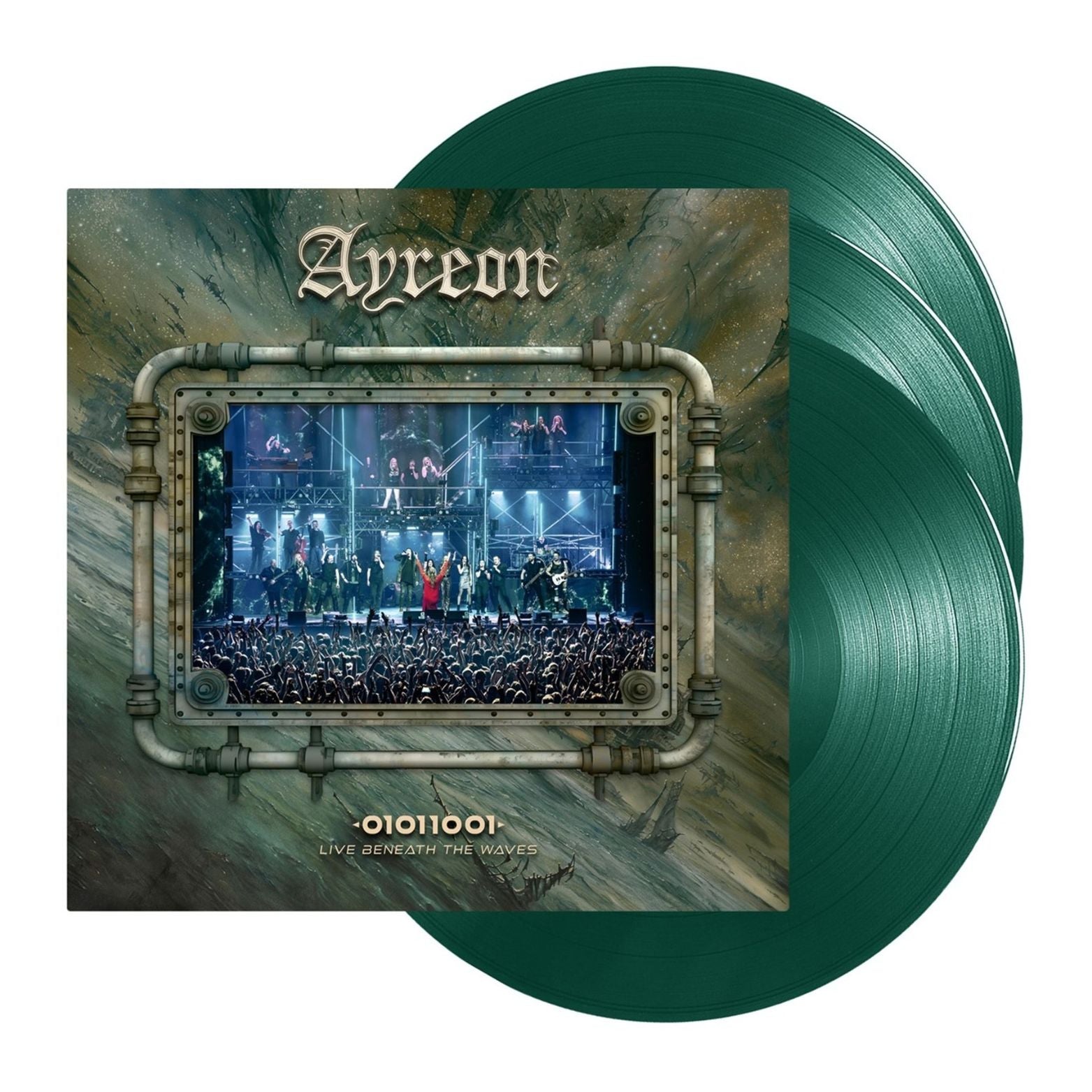 VINYL AYREON 01011001 LIVE BENEATH WAVES 3LP