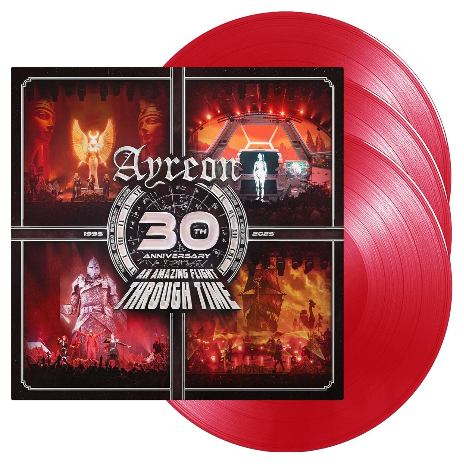 VINYL AYREON 3OTH ANNIVERSARY AN AMAZING FLIGHT THROUGH TIME 3LP