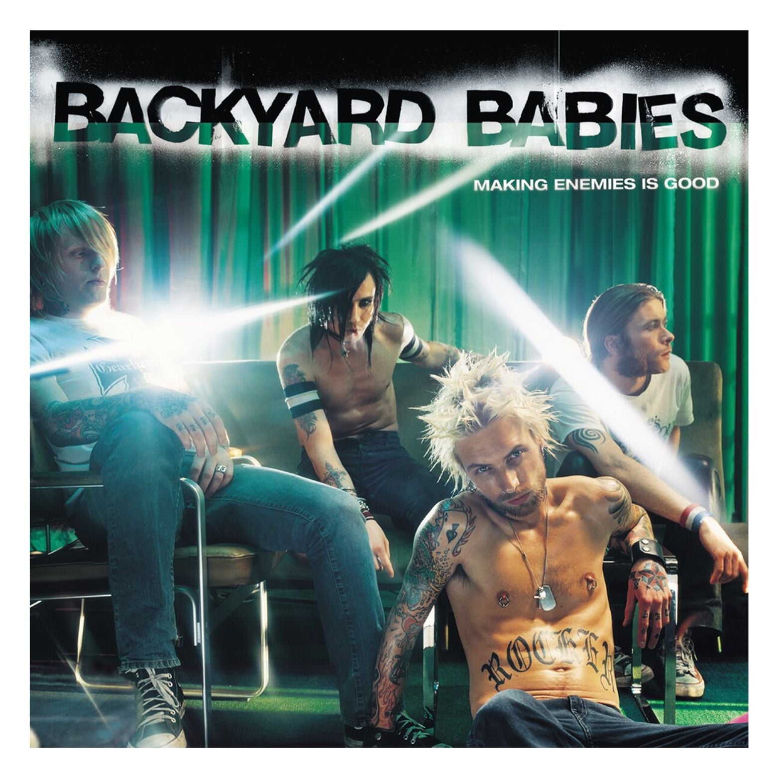 VINYL BACKYARD BABIES MAKING ENEMIES IS GOOD