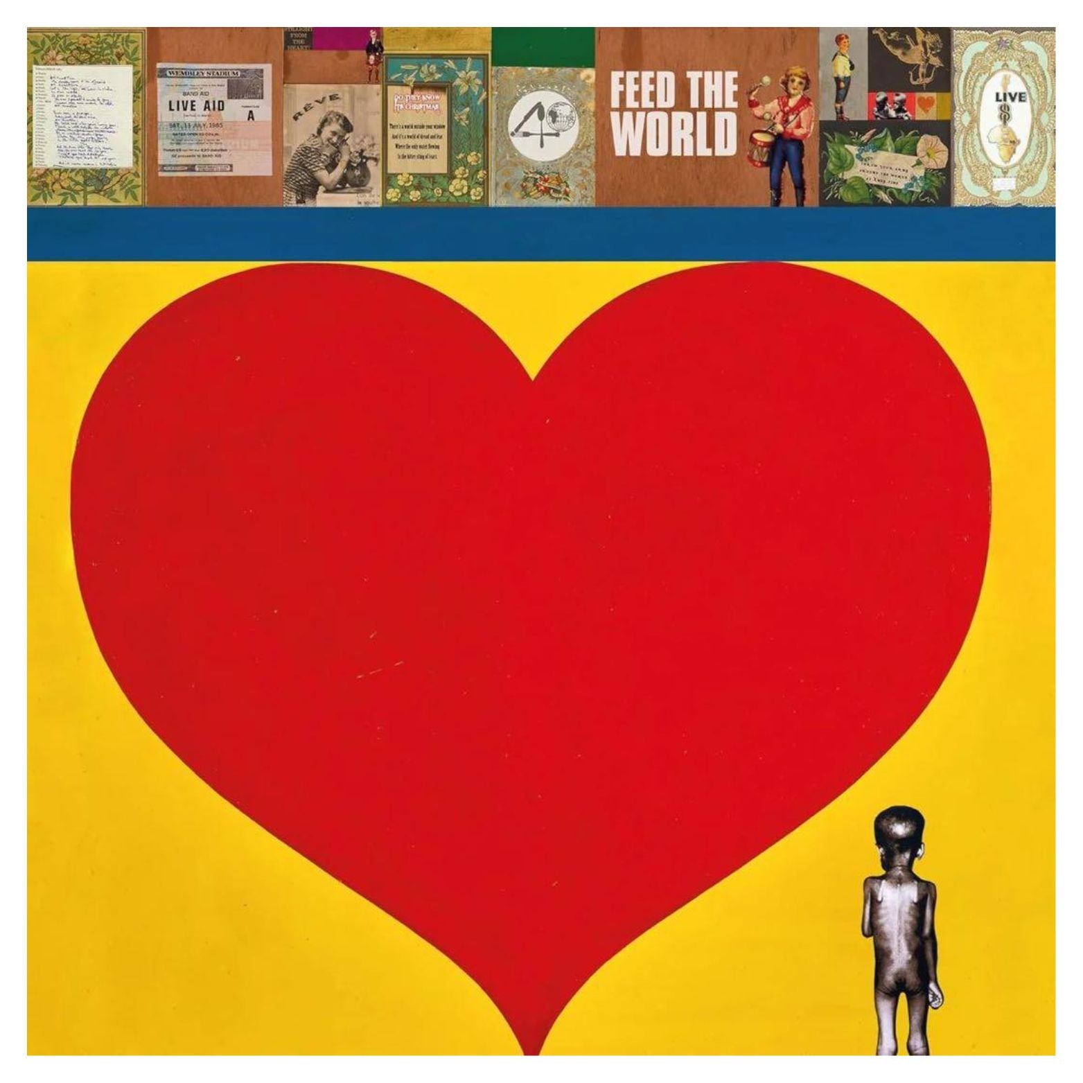 VINYL BAND AID DO THEY KNOW IT´S CHRISTMAS?