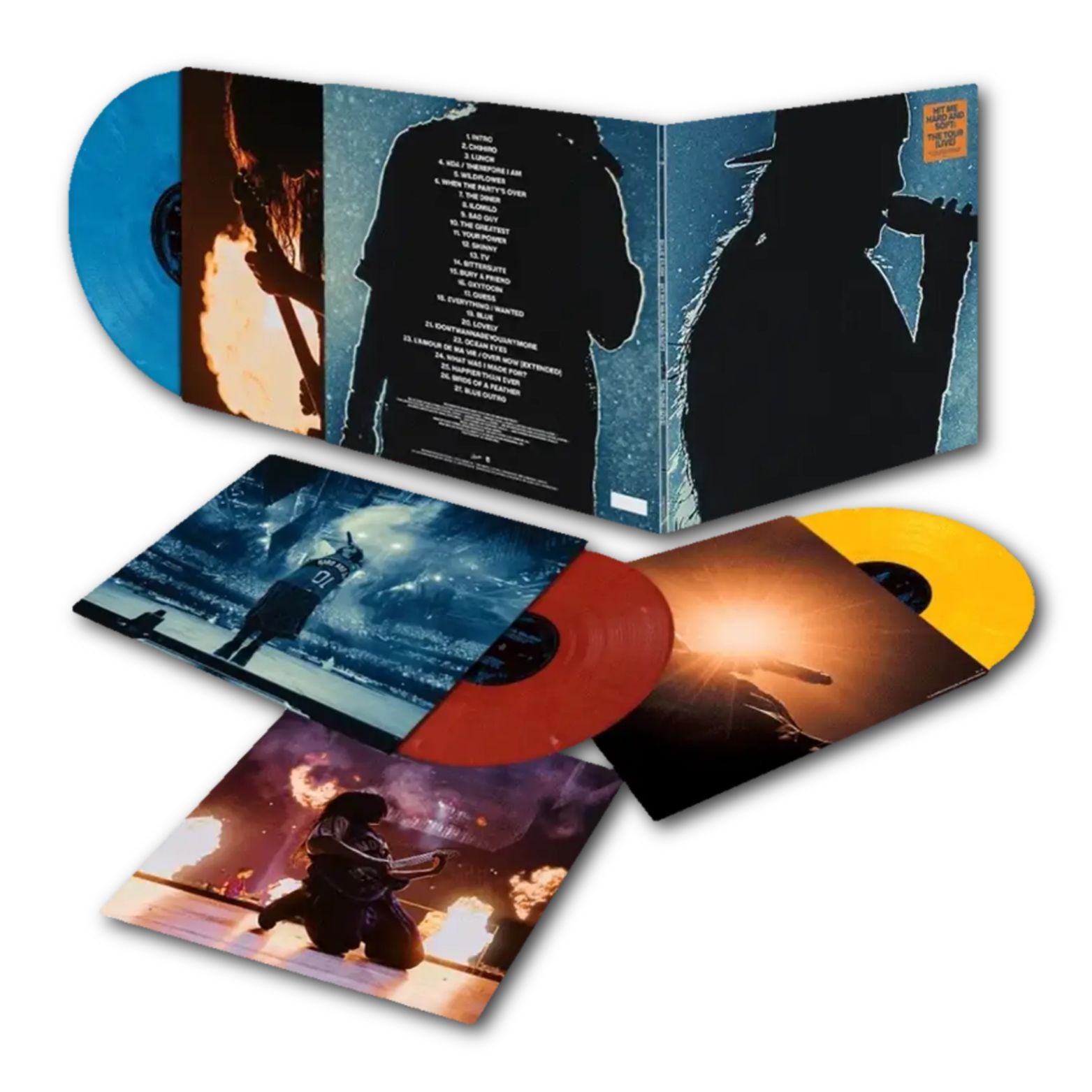 VINYL BILLIE EILISH HIT ME HARD AND SOFT THE TOUR (LIVE)
