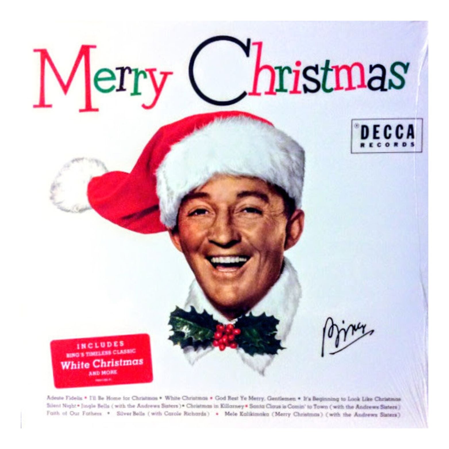 VINYL BING CROSBY MERRY CHRISTMAS