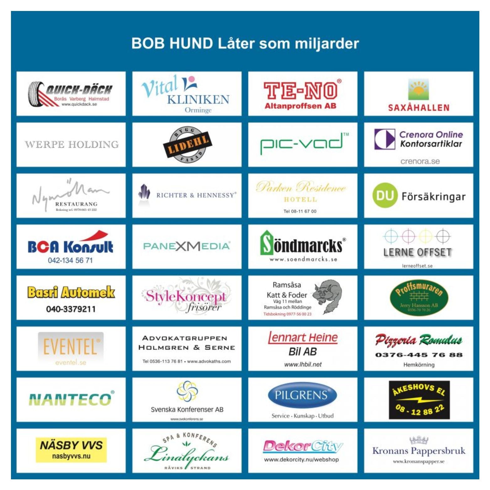 VINYL BOB HUND LÅTER SOM MILJARDER