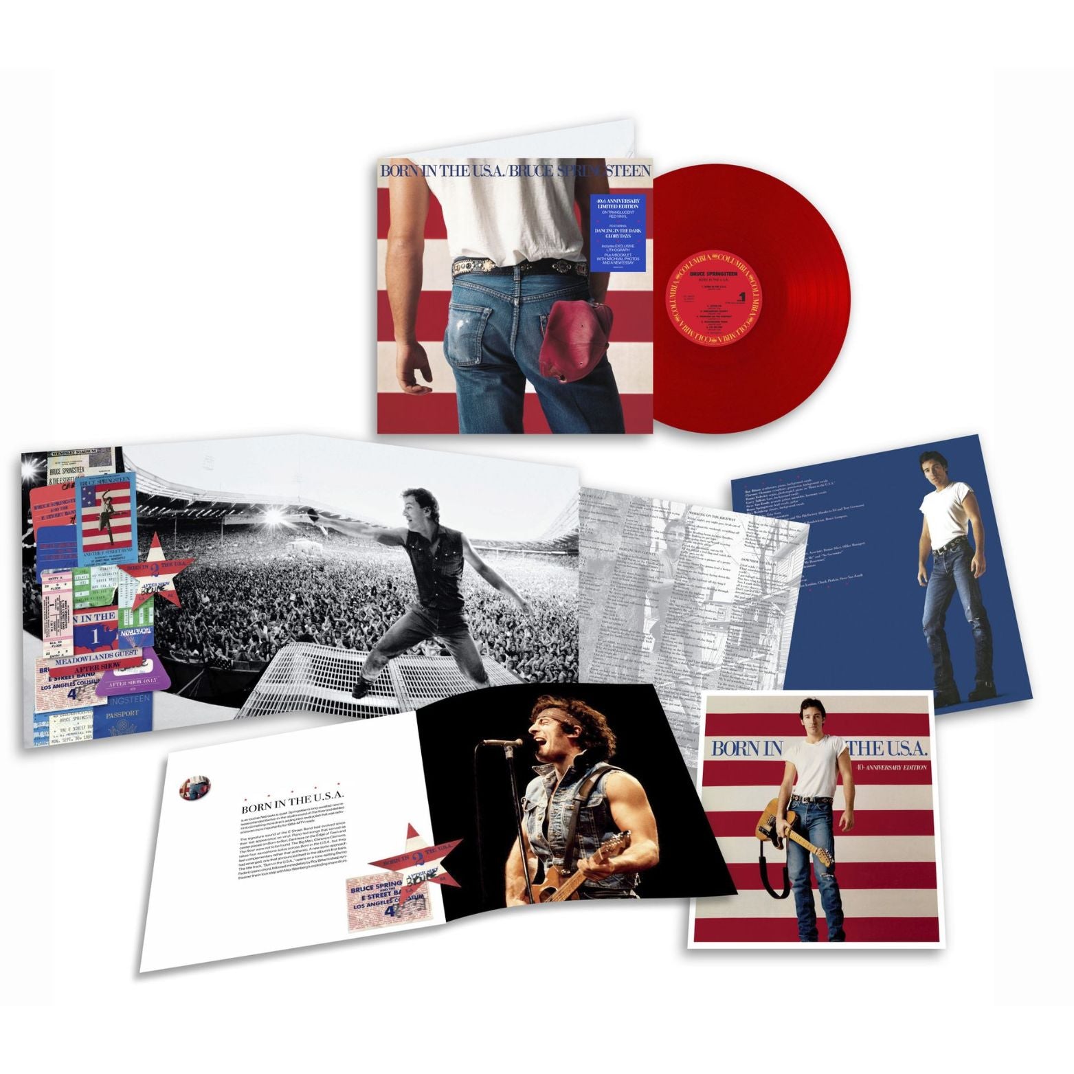 VINYL BRUCE SPRINGSTEEN BORN IN THE U.S.A.