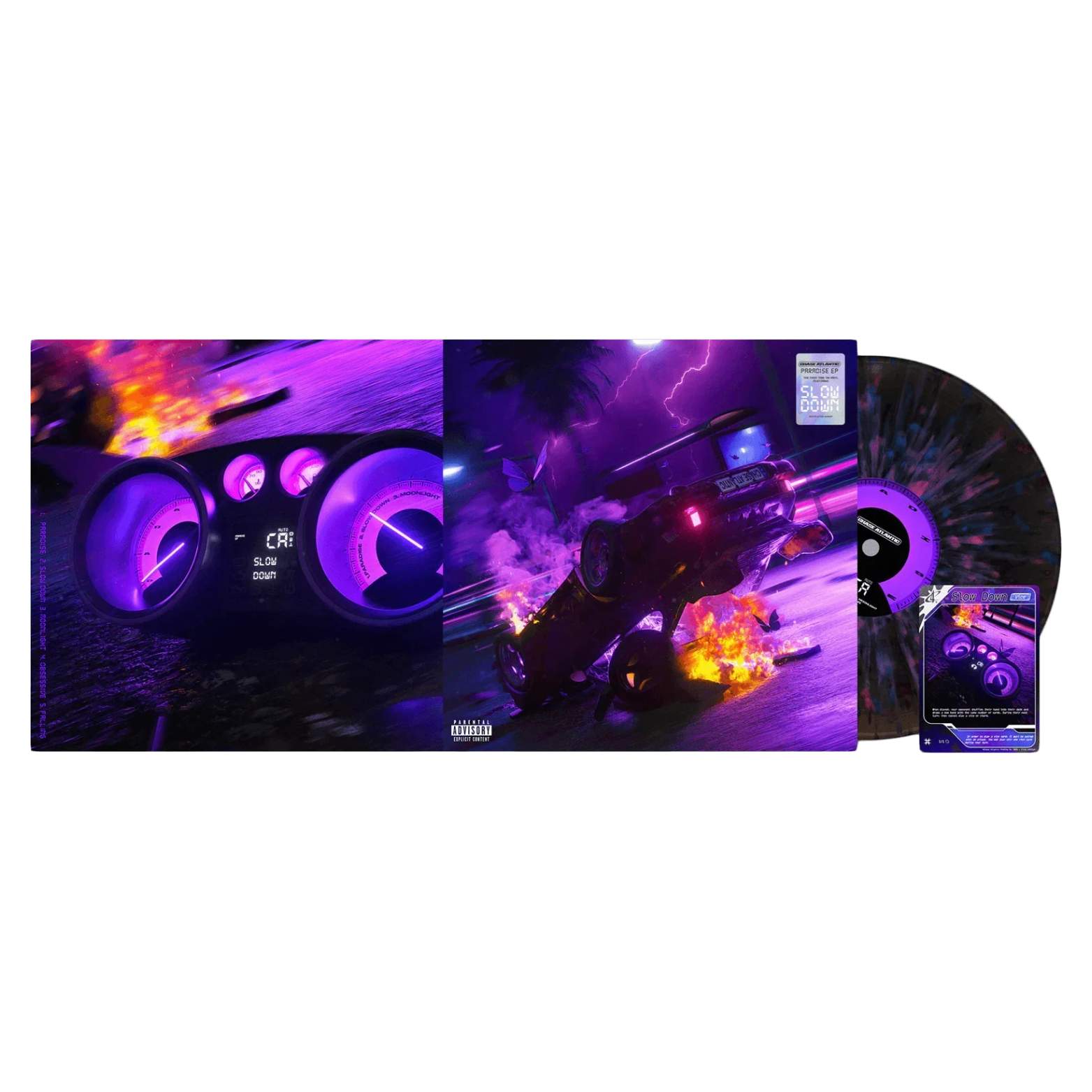 VINYL CHASE ATLANTIC PARADISE EP BUG SPLATTER VARIANT