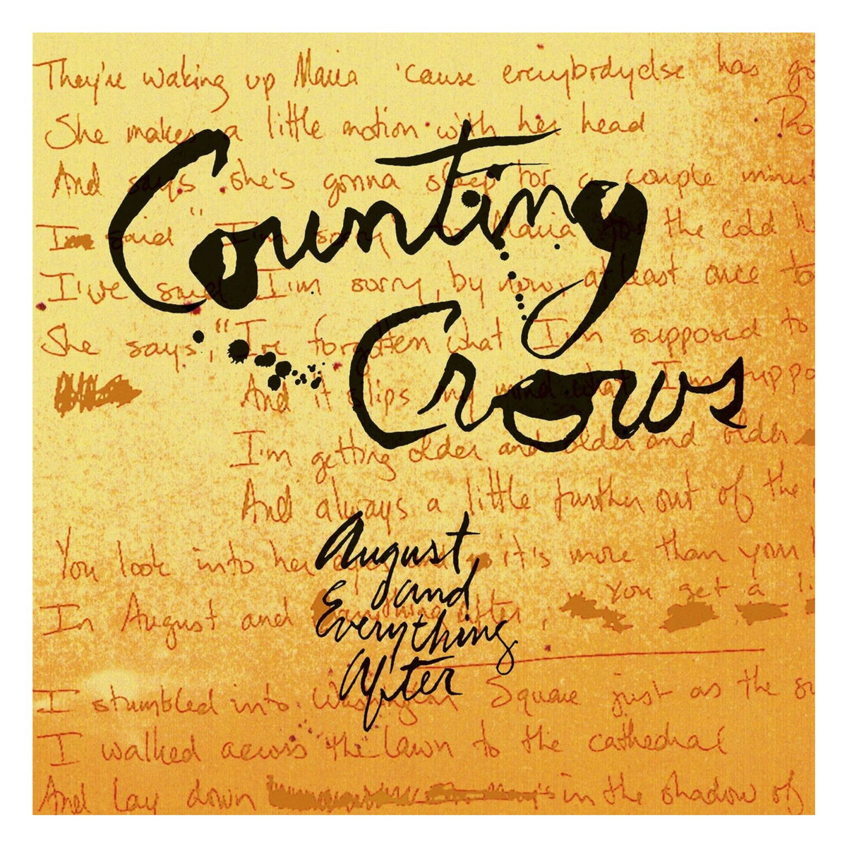 Creows Protector Rws Lp Counting Crows - August And Everything After - 2xLP Vinyl - OVRHYPD