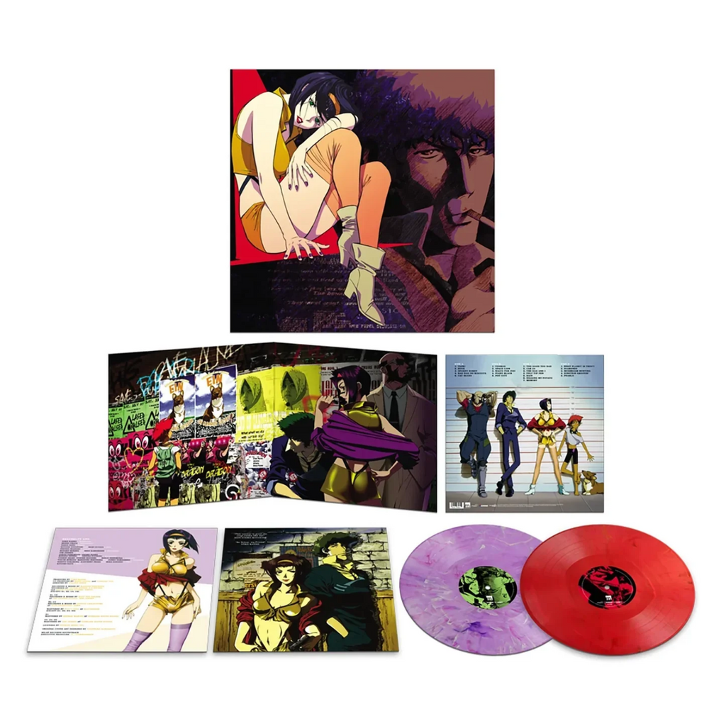 VINYL COWBOY BEBOP ORIGINAL SOUNDTRACK (LIMITED RED & PURPLE TRANSLUCENT MARBLED VINYL EDITION)