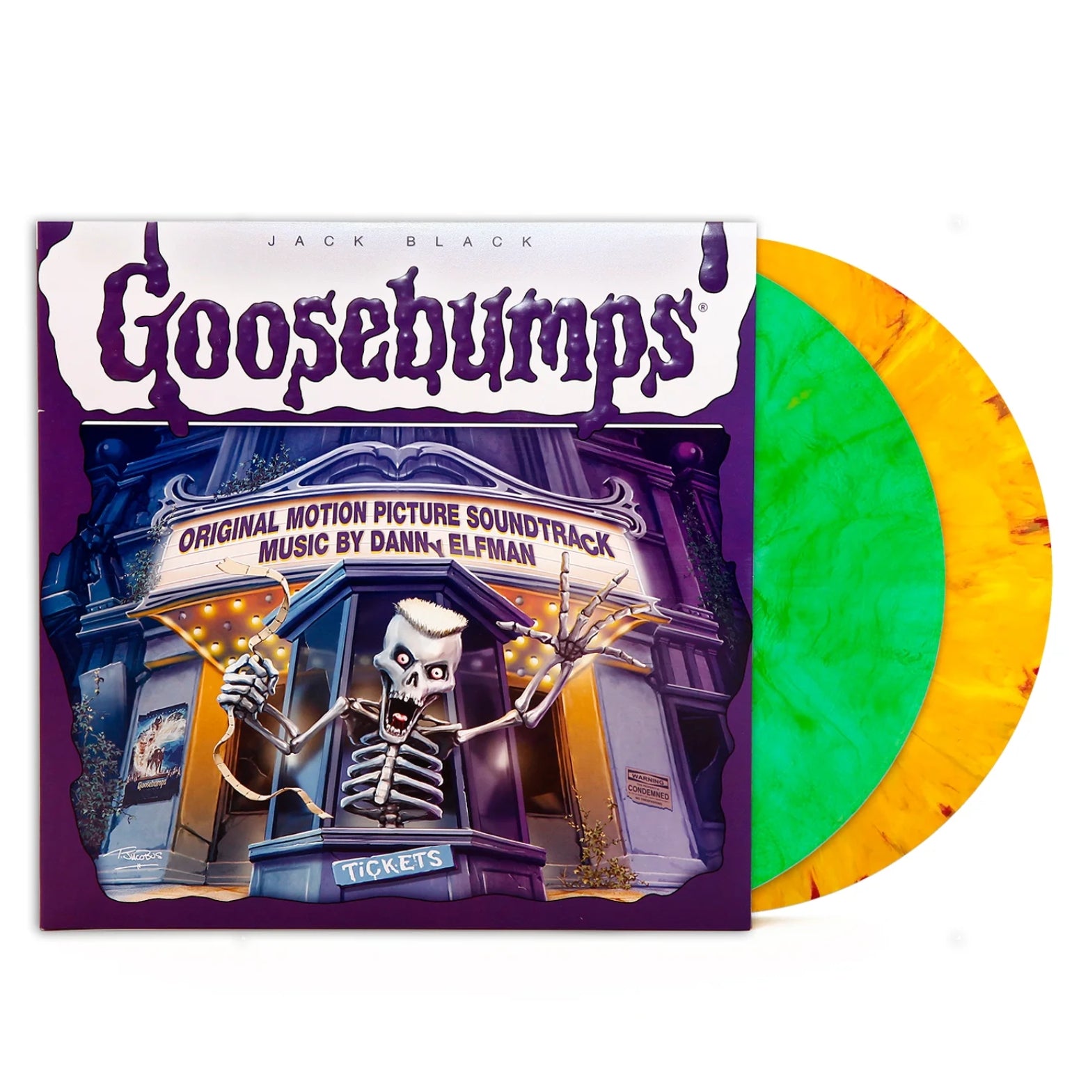 VINYL DANNY ELFMAN GOOSEBUMPS ORIGINAL SOUNDTRACK