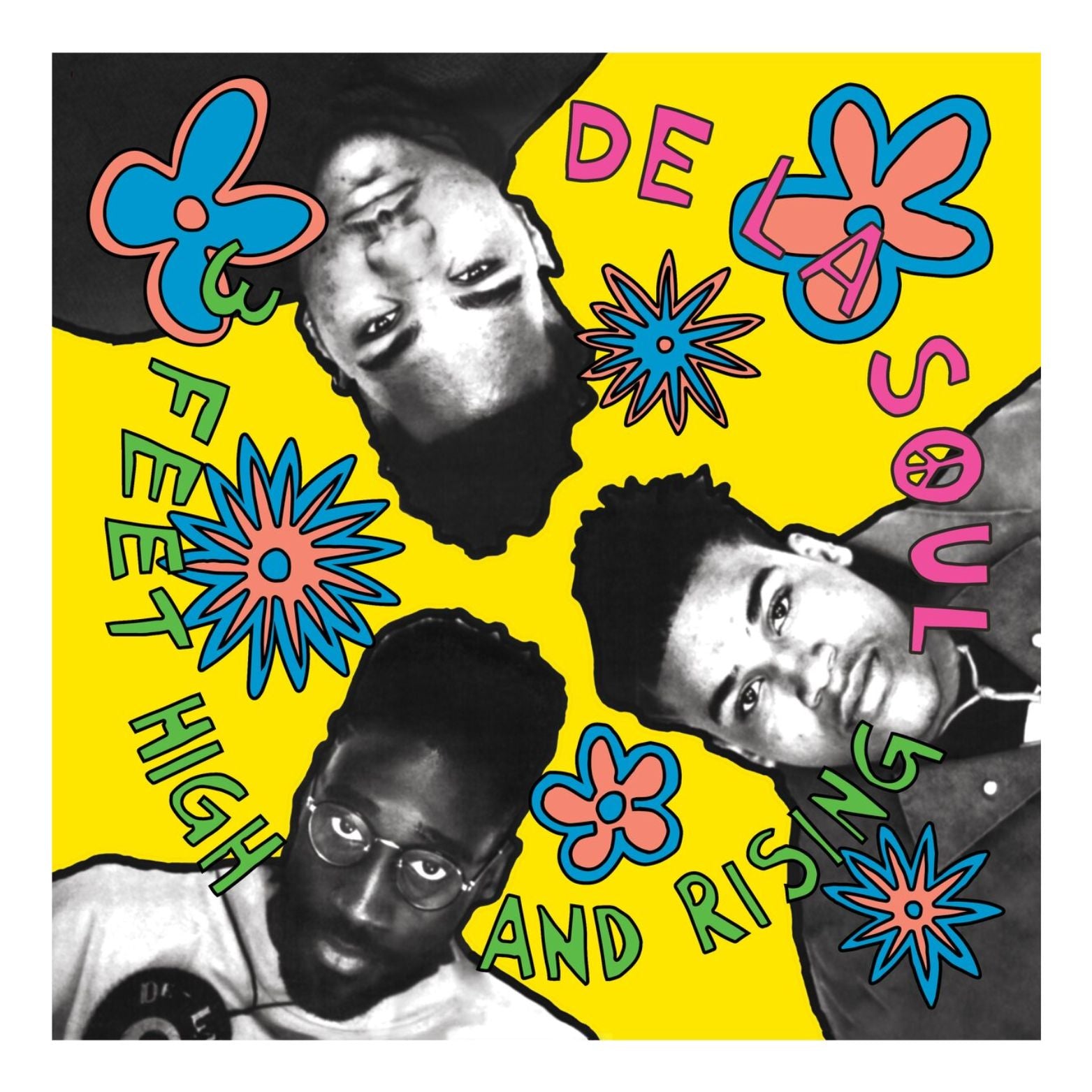 VINYL DE LA SOUL 3 FEET HIGH AND RISING 2LP
