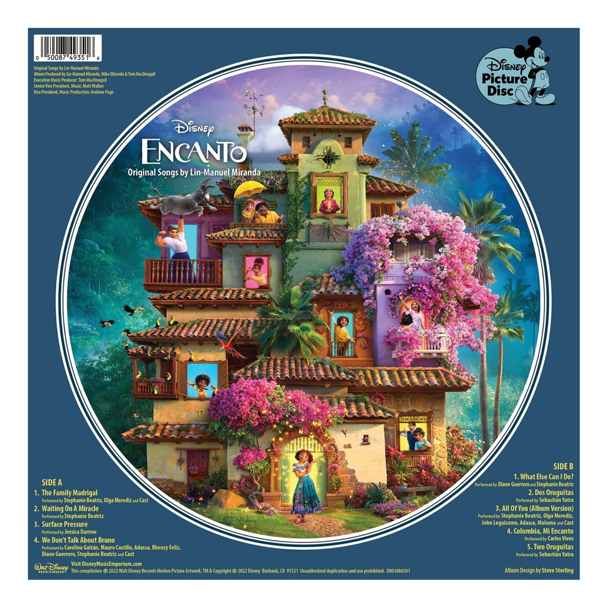 VINYL DISNEY ENCANTO ORIGINAL SOUNDTRACK