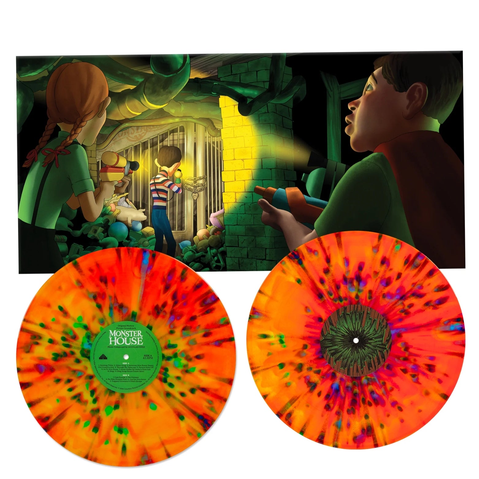 VINYL DOUGLAS PIPES MONSTER HOUSE ORIGINAL SOUNDTRACK 2LP