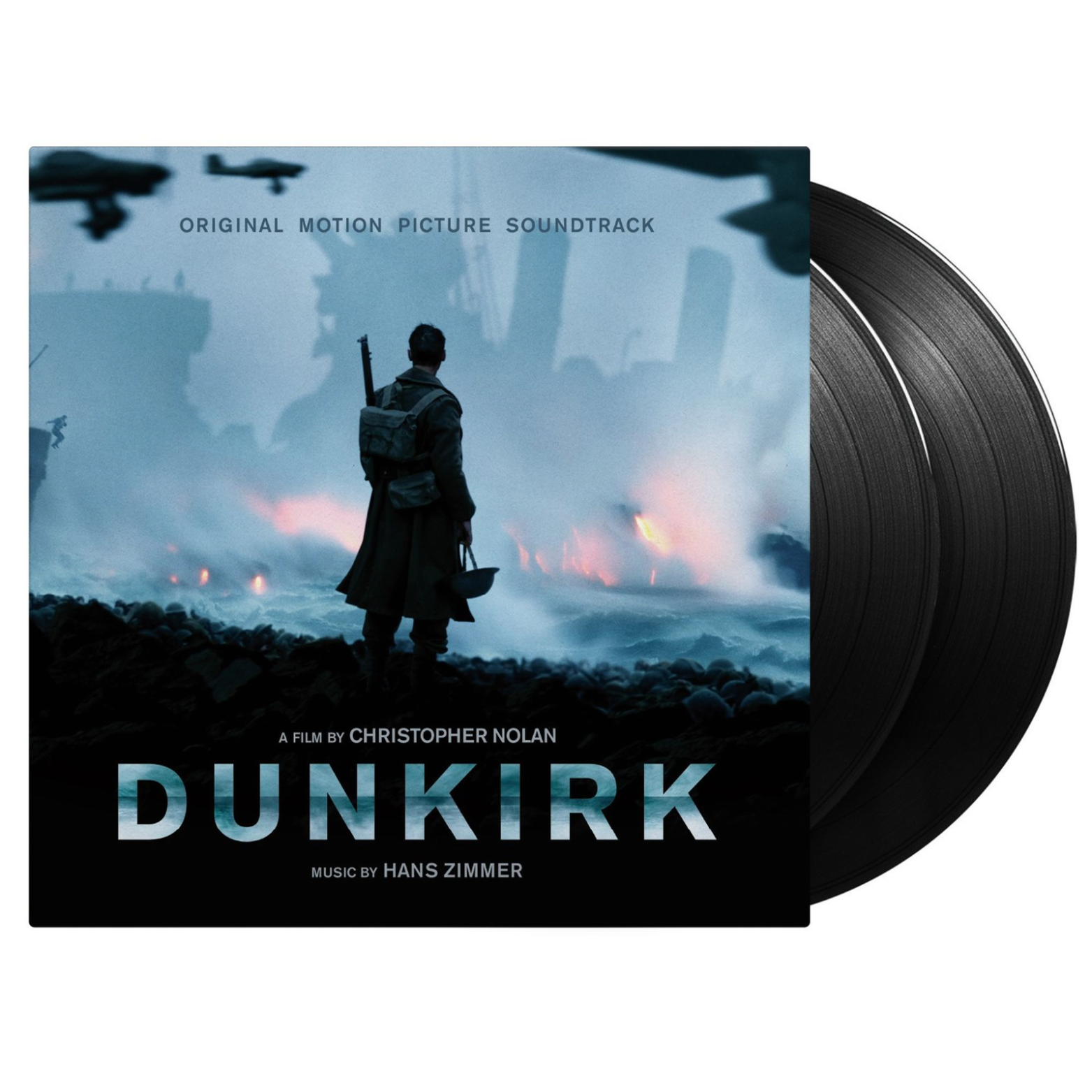 VINYL DUNKIRK ORIGINAL MOTION PICTURE SOUNDTRACK MUSIC BY HANS ZIMMER 2LP