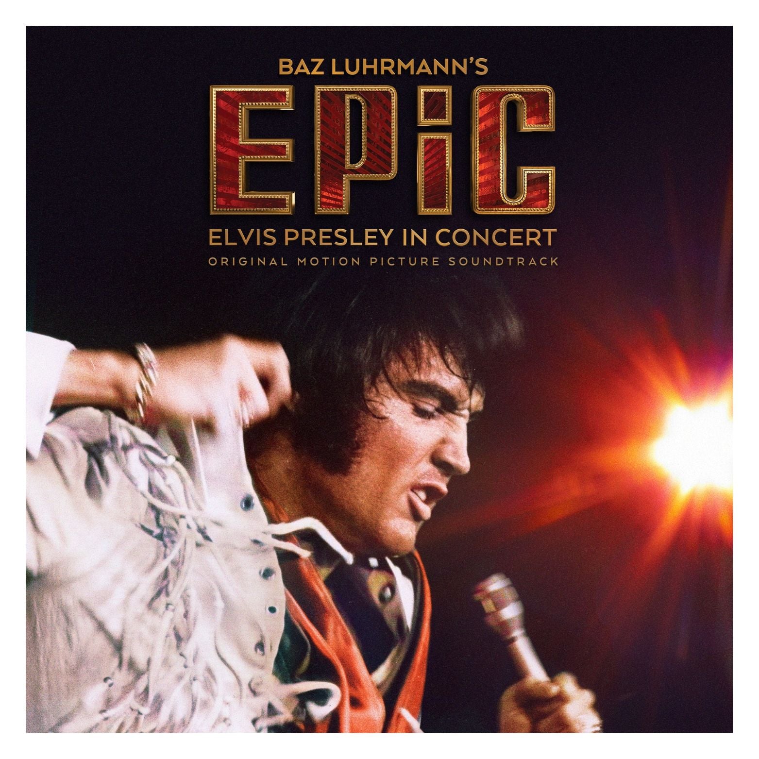 VINYL ELVIS PRESLEY EPIC: ELVIS PRESLEY IN CONCERT ORIGINAL MOTION PICTURE SOUNDTRACK