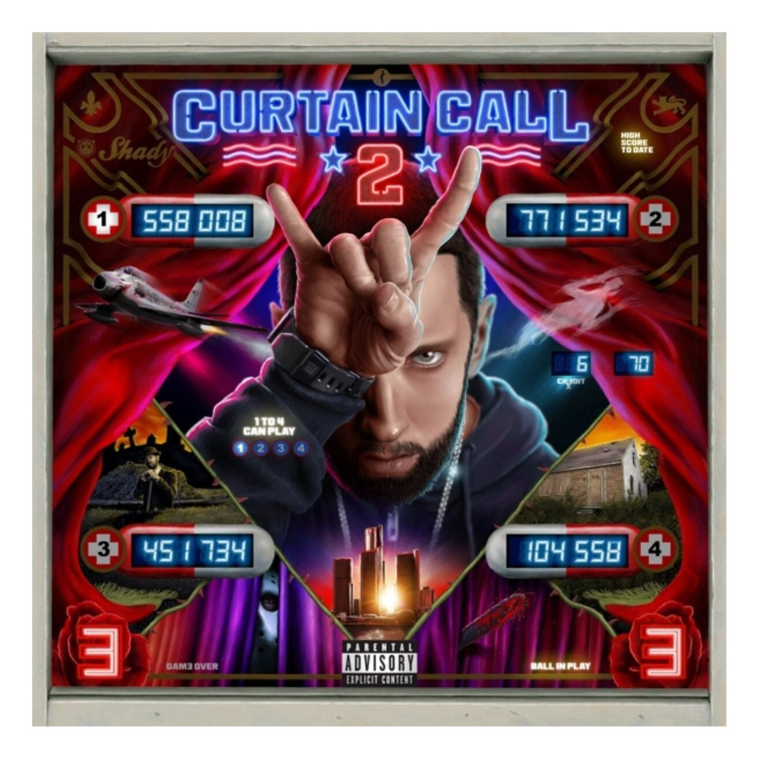 VINYL EMINEM CURTAIN CALL 2 2LP