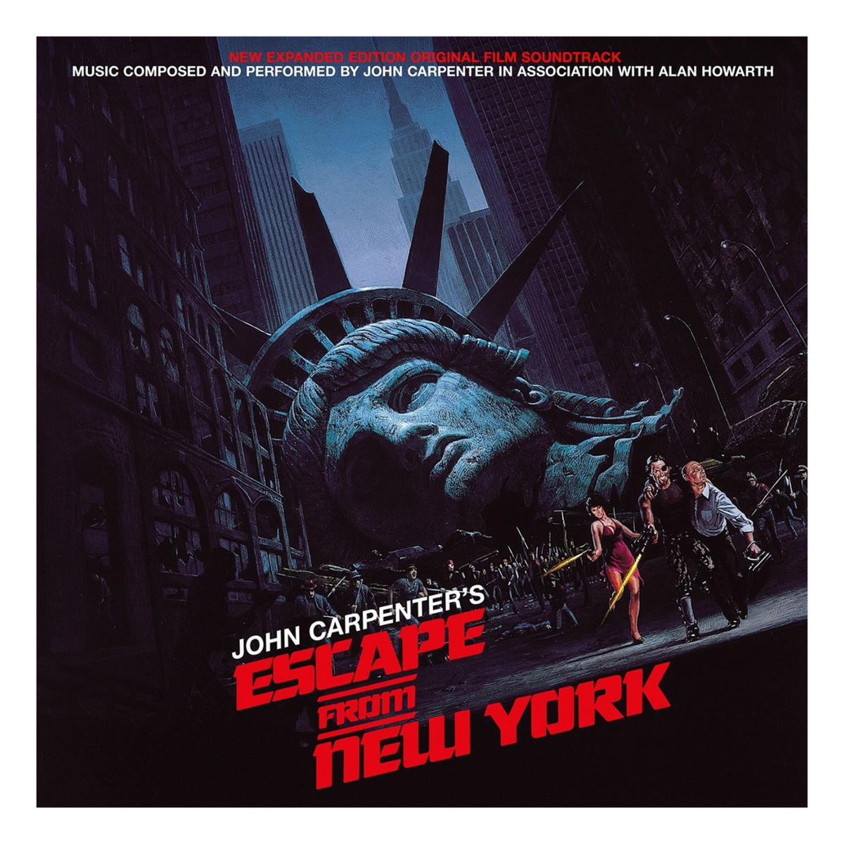 VINYL ESCAPE FROM NEW YORK ORIGINAL SOUNDTRACK RED COLOURED EDITION