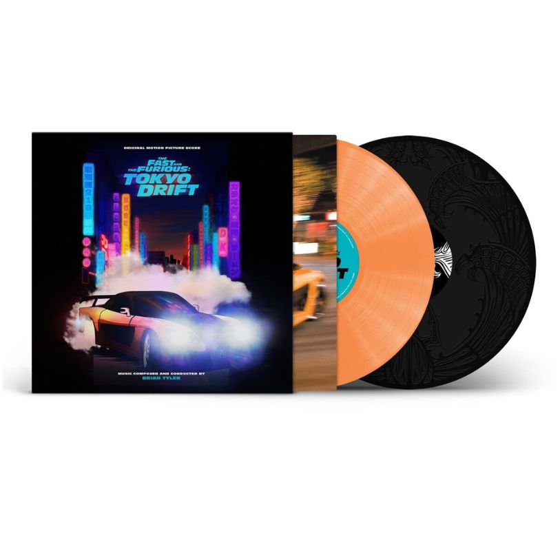 VINYL FAST & FURIOUS: TOKYO DRIFT SOUNDTRACK BRIAN TYLER DELUXE EDITION LIMITED EDITION