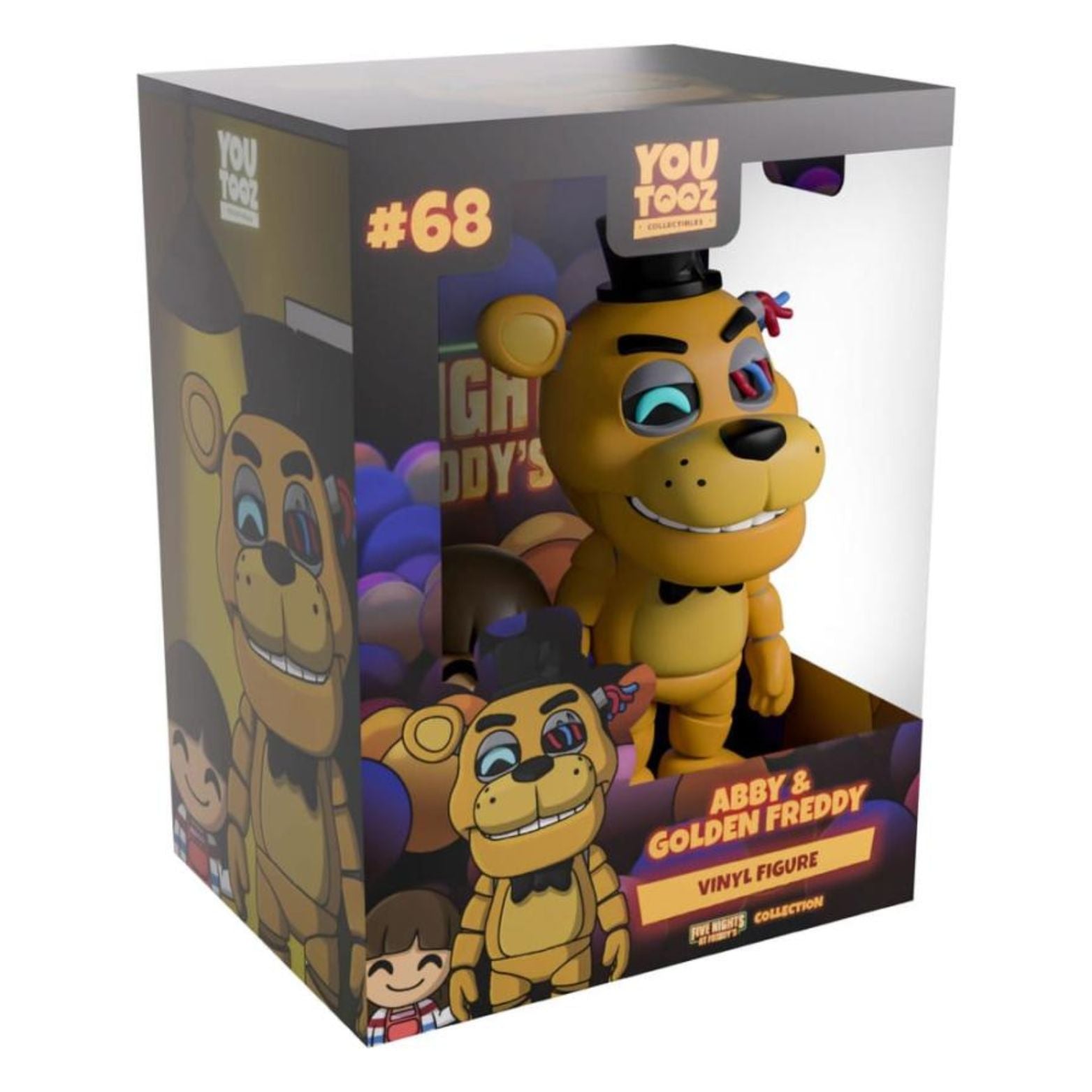 VINYL FIGURE FIVE NIGHTS AT FREDDY'S ABBY & GOLDEN FREDDY