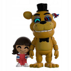 VINYL FIGURE FIVE NIGHTS AT FREDDY'S ABBY & GOLDEN FREDDY