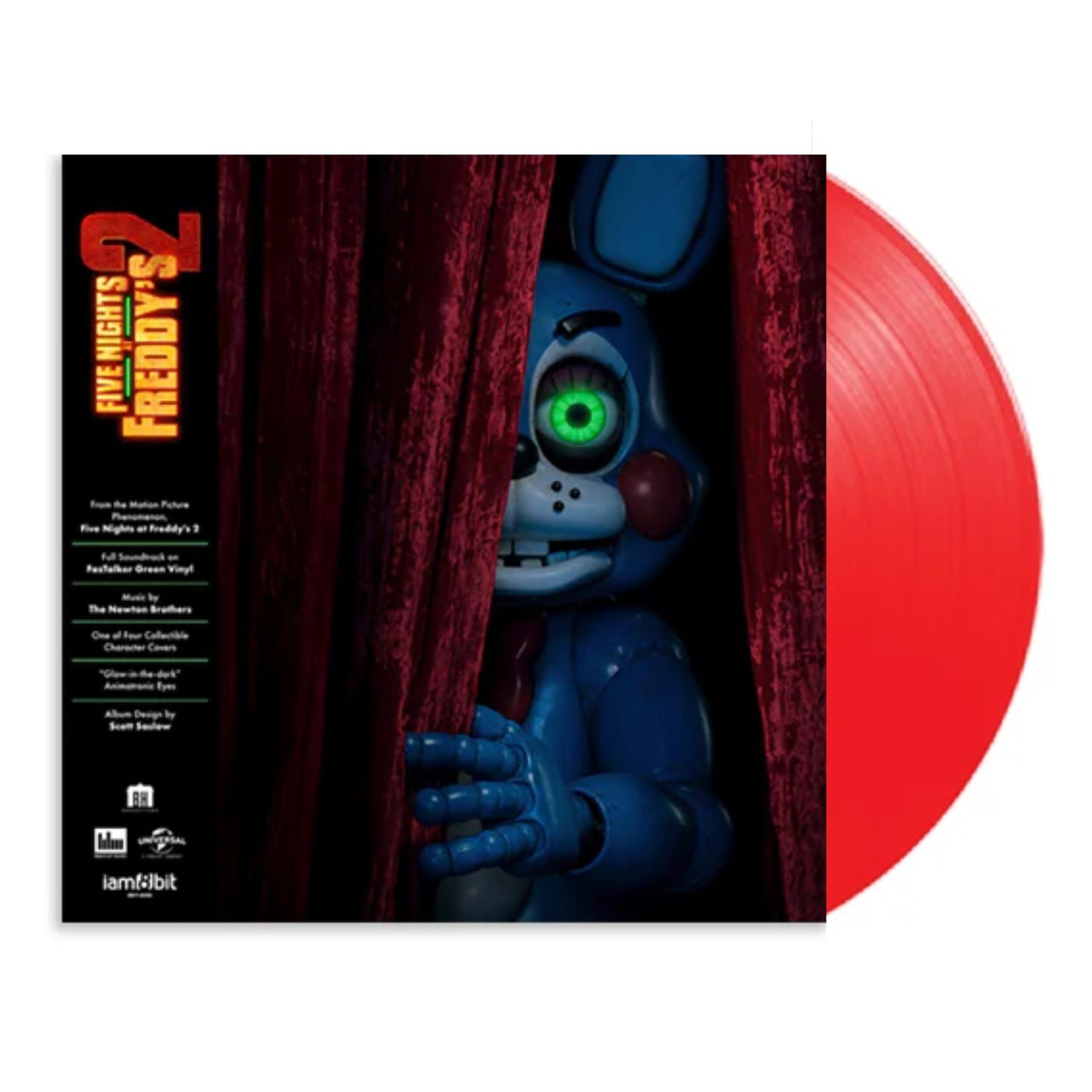VINYL FIVE NIGHTS AT FREDDY´S 2 SOUNDTRACK CURTAIN RED