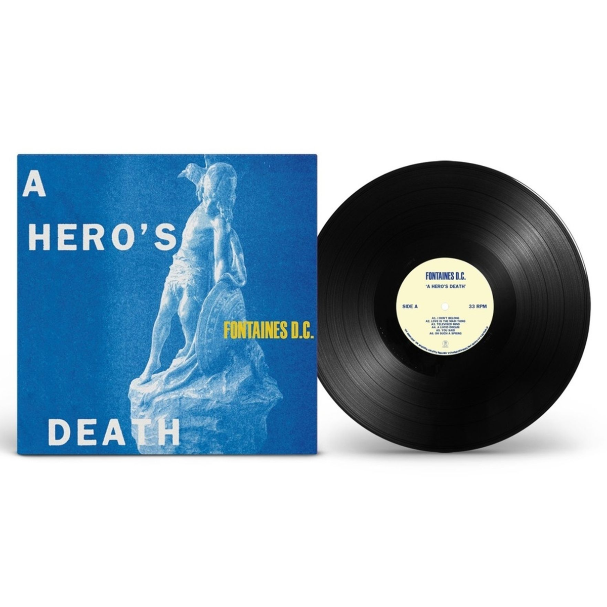 VINYL FONTAINES D.C. A HERO'S DEATH