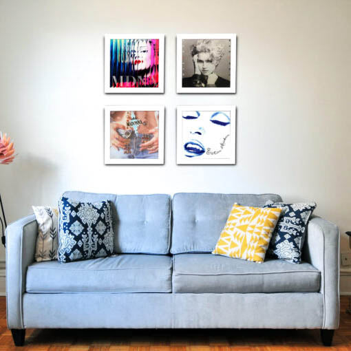 VINYL FRAME SHOW AND LISTEN WHITE