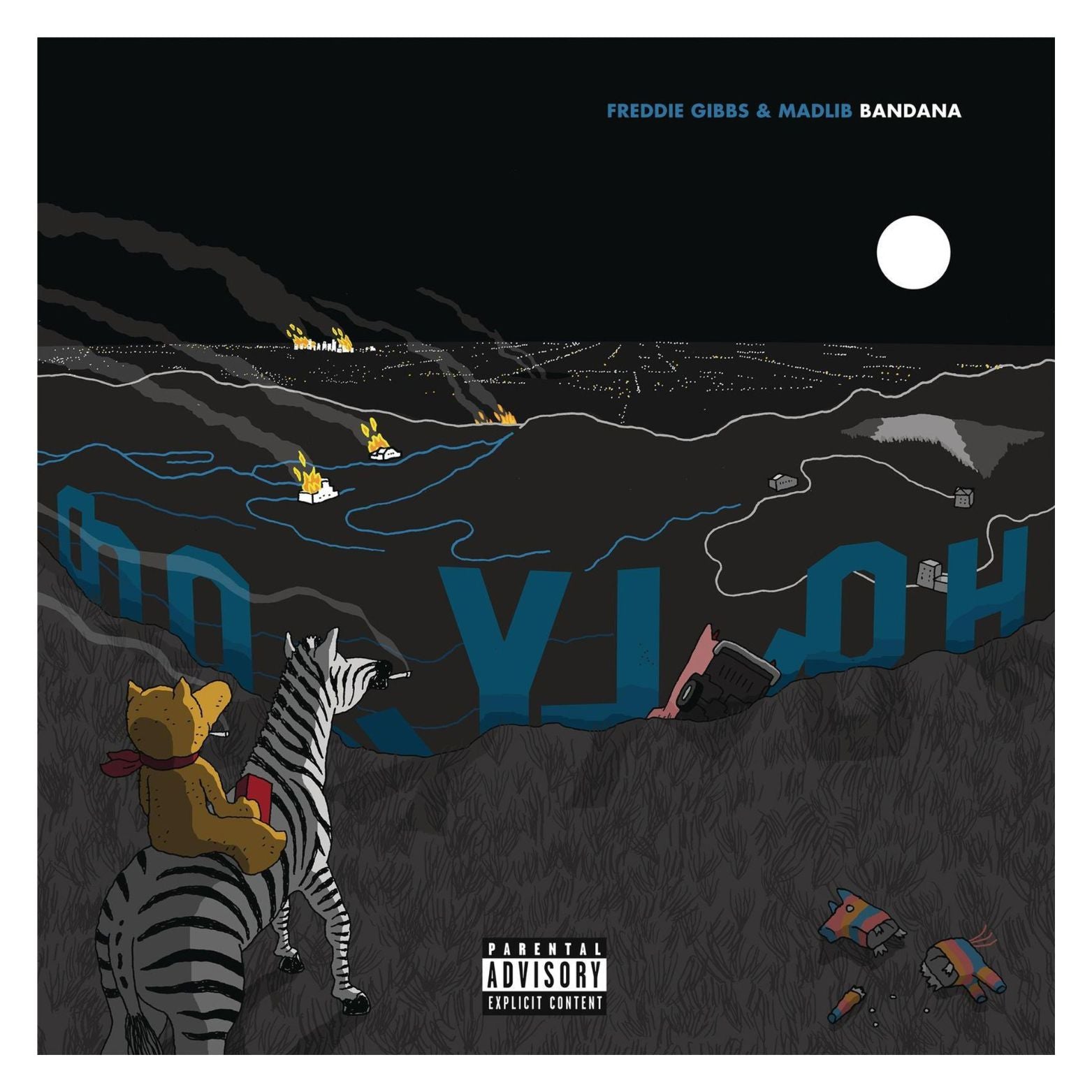 VINYL FREDDIE GIBBS & MADLIB BANDANA
