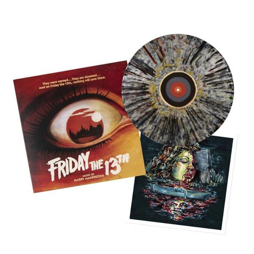 VINYL FRIDAY THE 13TH SOUNDTRACK HARRY MANFREDINI