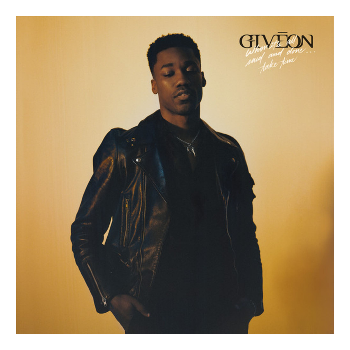 VINYL GIVEON  WHEN IT'S ALL SAID AND DONE..TAKE TIME
