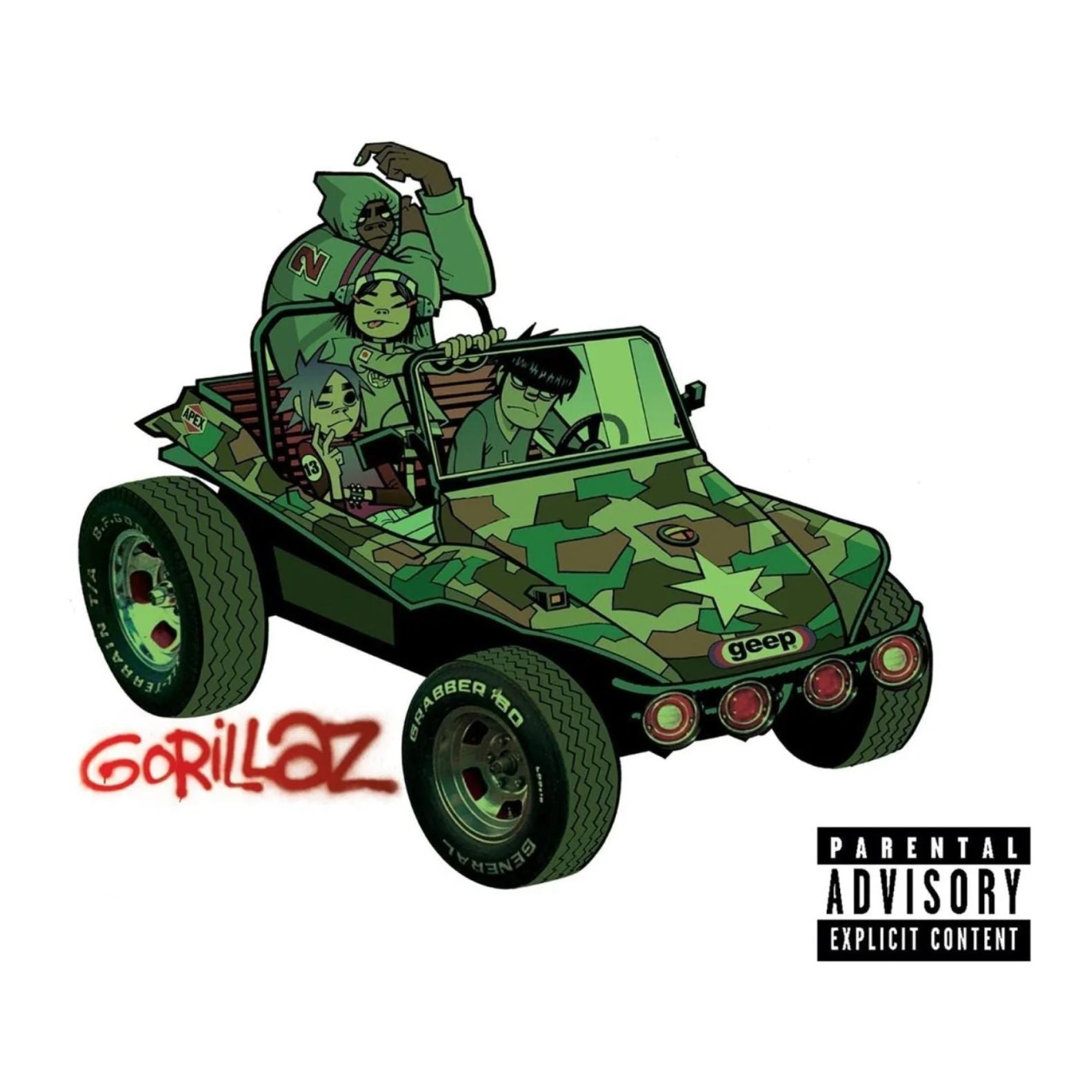 VINYL GORILLAZ GORILLAZ 2LP