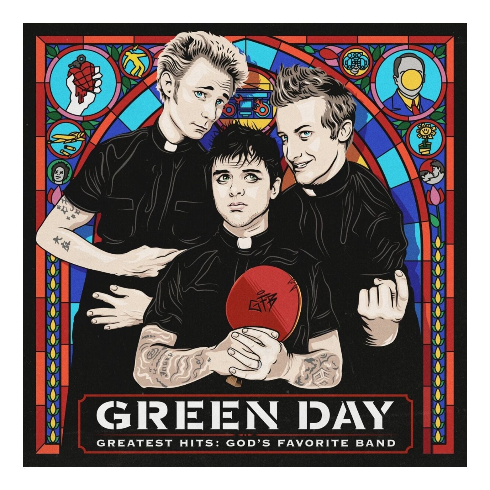 VINYL GREEN DAY GREATEST HITS: GOD'S FAVORITE BAND 2LP