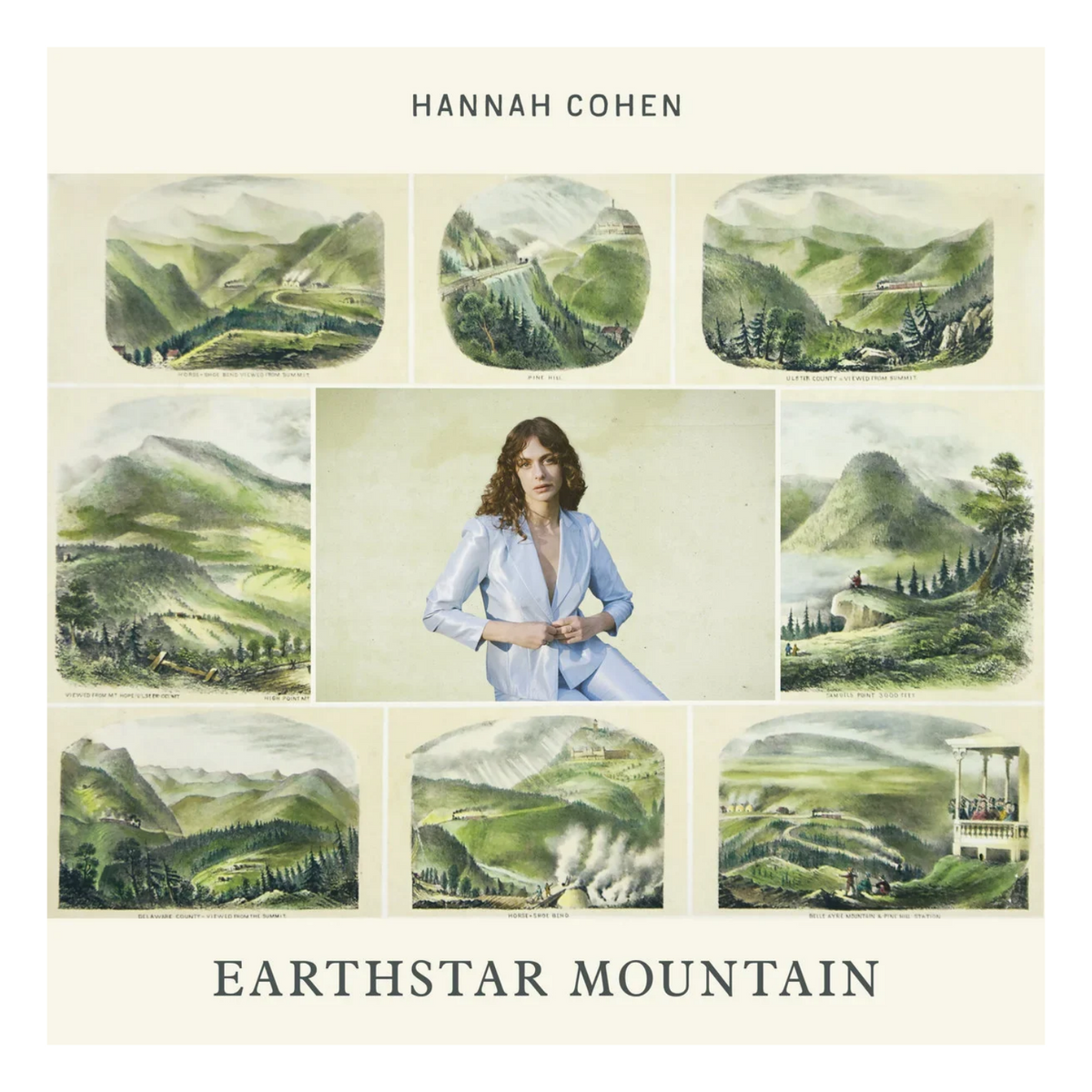 VINYL HANNAH COHEN EARTHSTAR MOUNTAIN SUNBURNT YELLOW VINYL EDITION