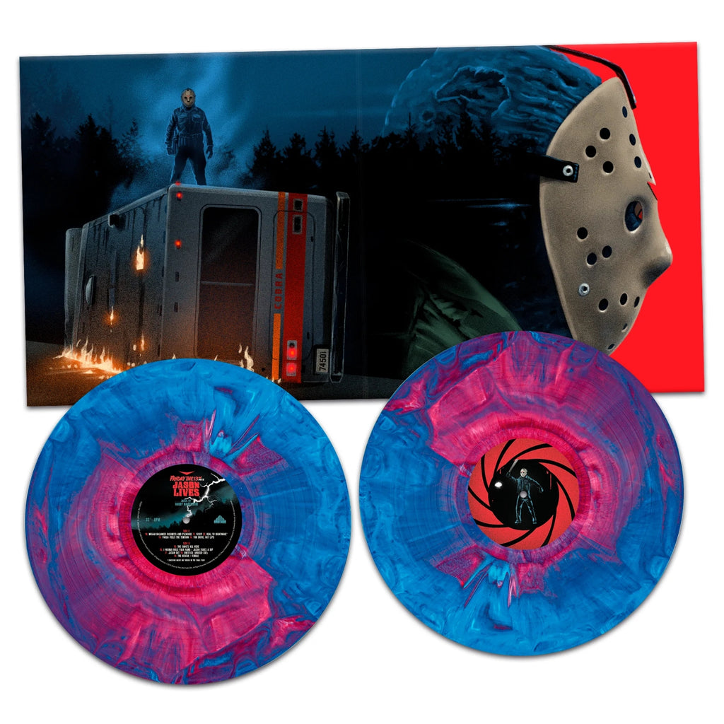 VINYL HARRY MANFREDINI FRIDAY THE 13TH PART VI: JASON LIVES COLOURED ORIGINAL SOUNDTRACK 2LP