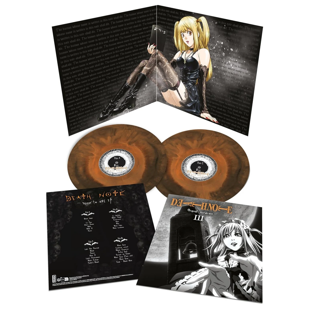 VINYL HIDEKI TANIUCHI & YOSHIHISA HIRANO DEATH NOTE VOL. 3 ORIGINAL SOUNDTRACK