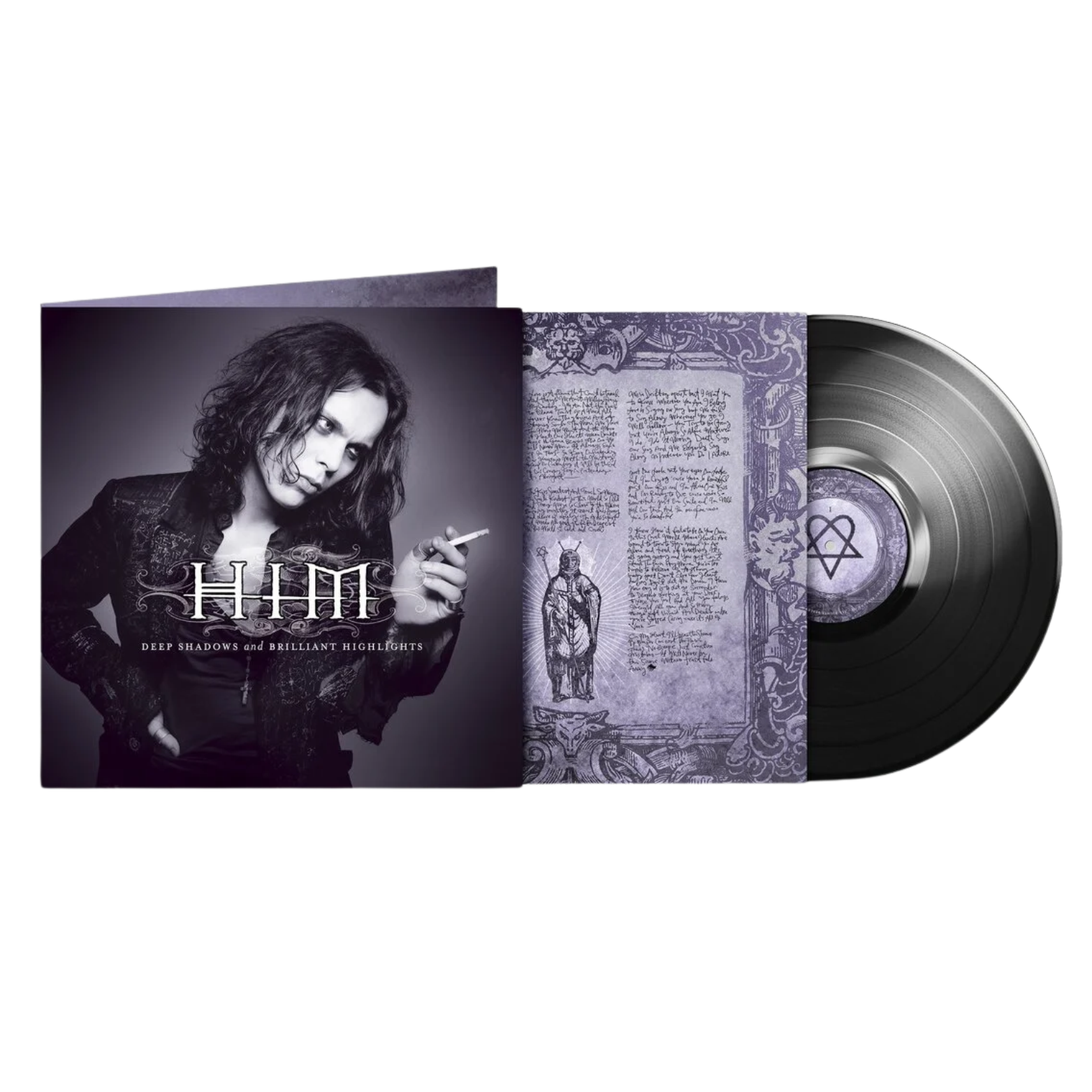 VINYL HIM DEEP SHADOWS AND BRILLIANT HIGHLIGHTS