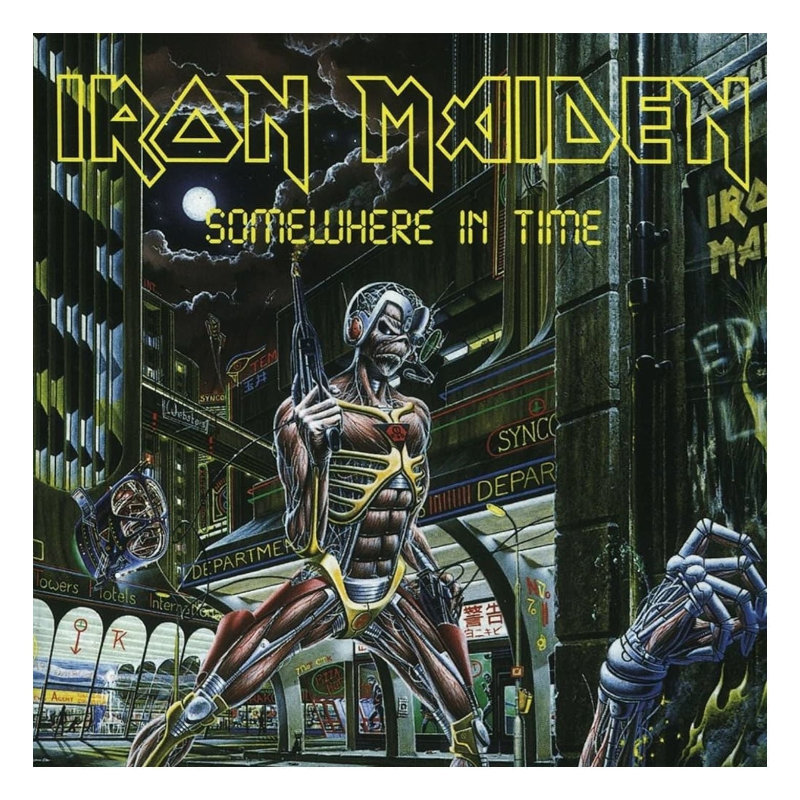 VINYL IRON MAIDEN SOMEWHERE IN TIME