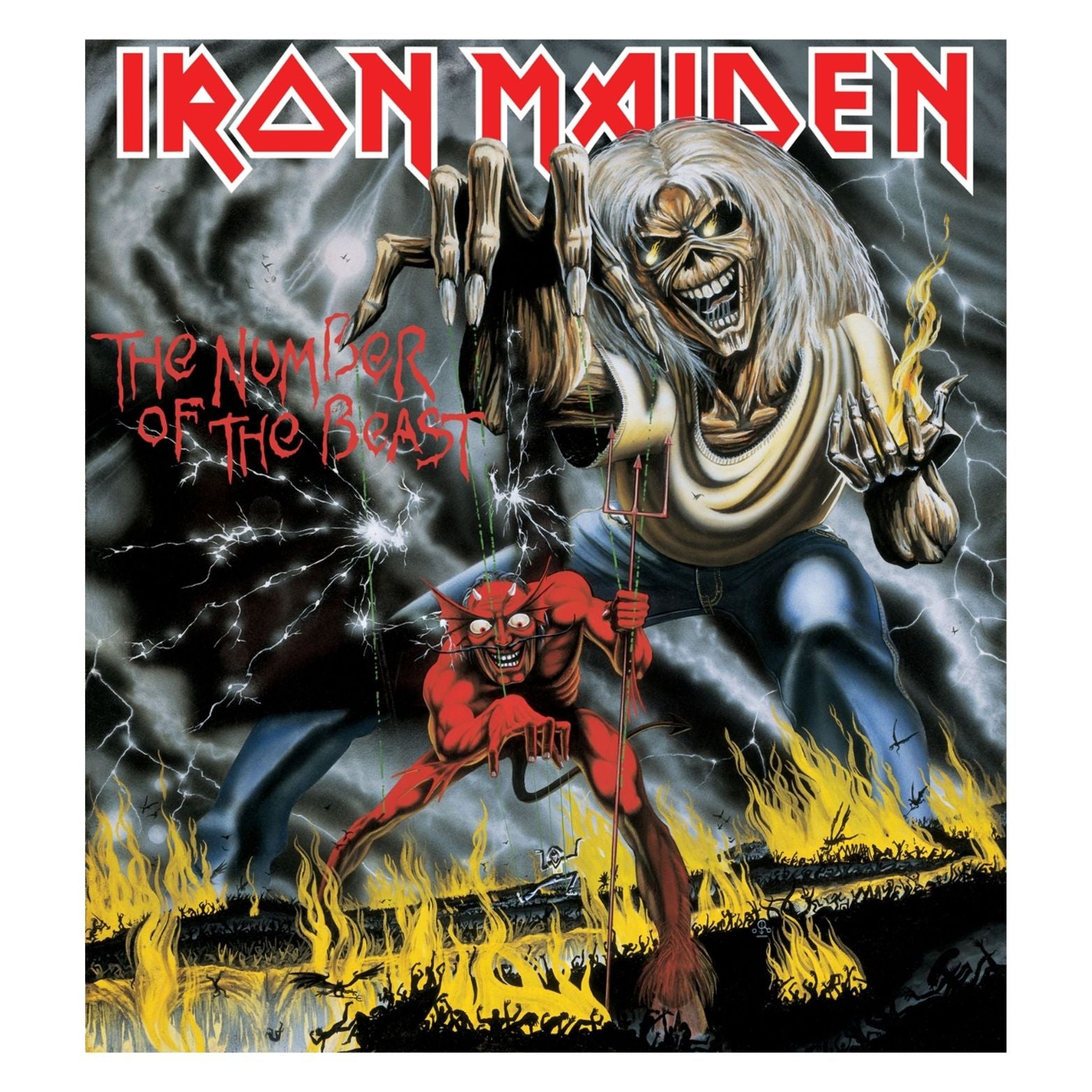 VINYL IRON MAIDEN THE NUMBER OF THE BEAST