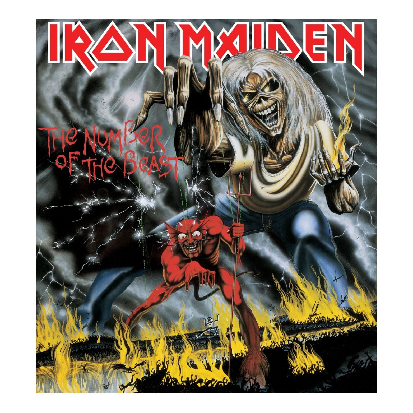 VINYL IRON MAIDEN THE NUMBER OF THE BEAST