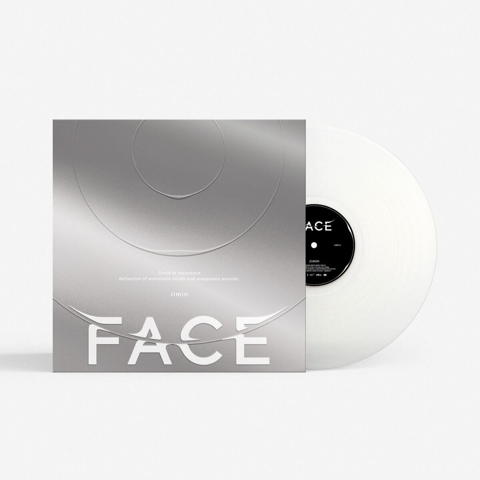 VINYL JIMIN FACE WHITE VINYL