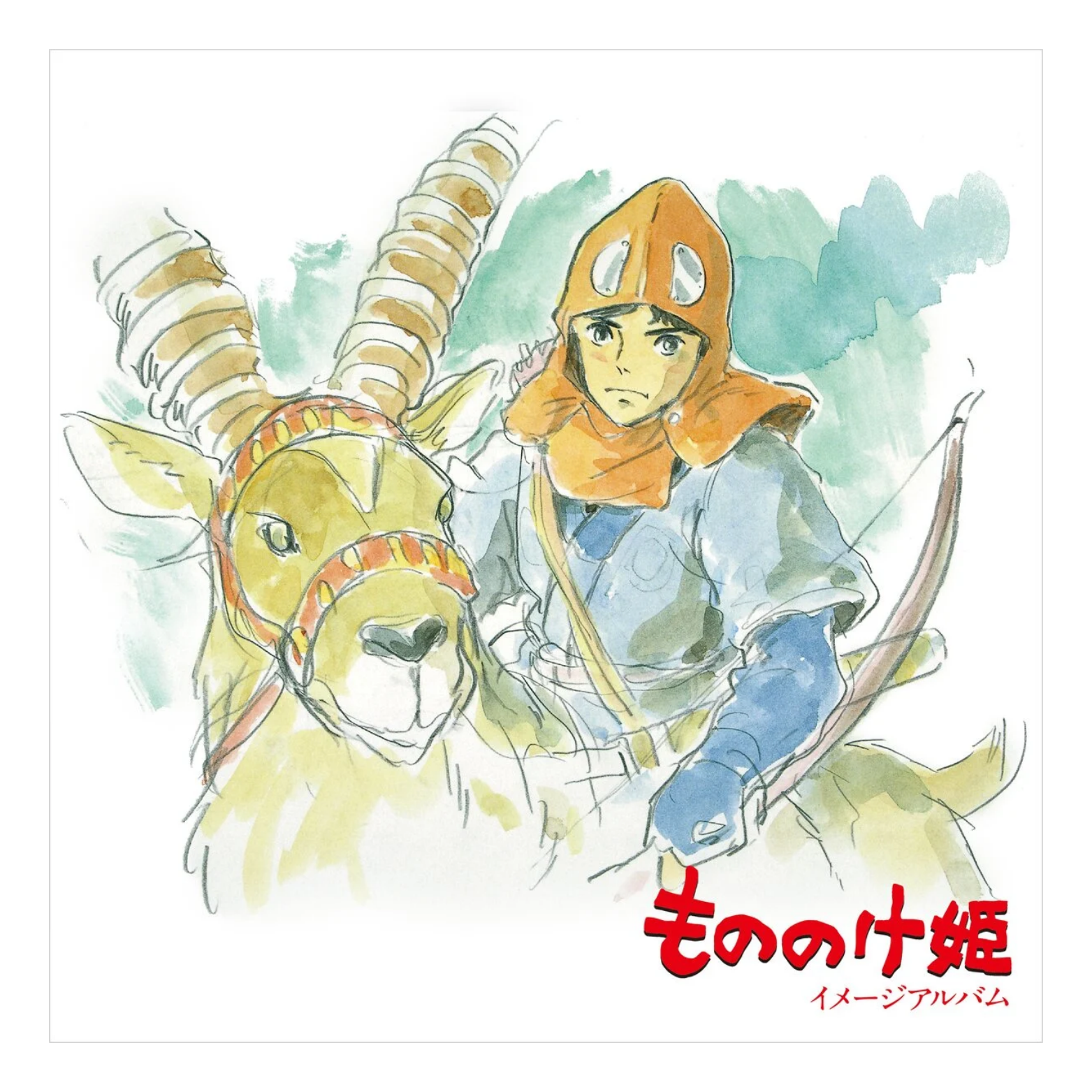 VINYL JOE HISAISHI PRINCESS MONONOKE IMAGE ALBUM SOUNDTRACK