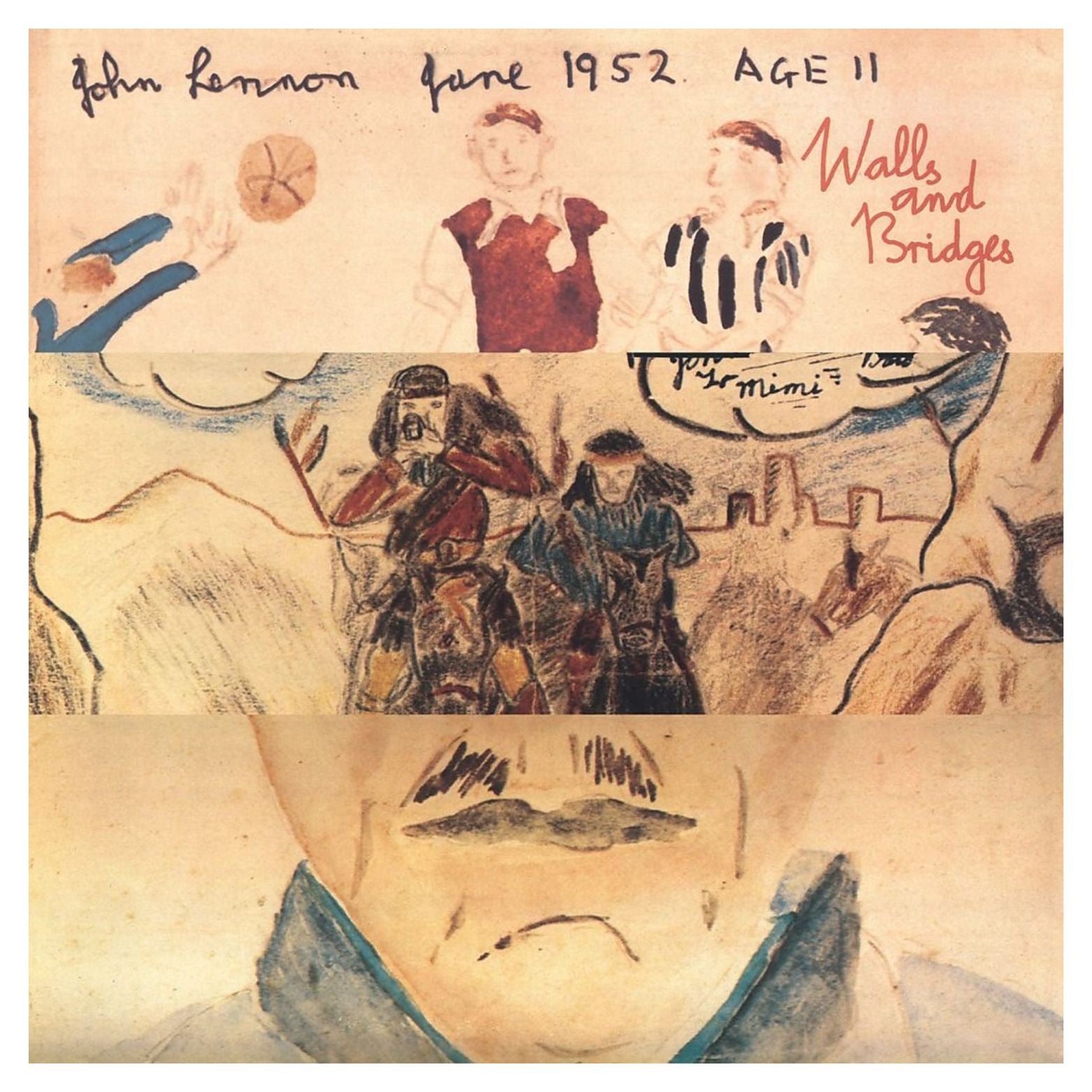 VINYL JOHN LENNON WALLS AND BRIDGES