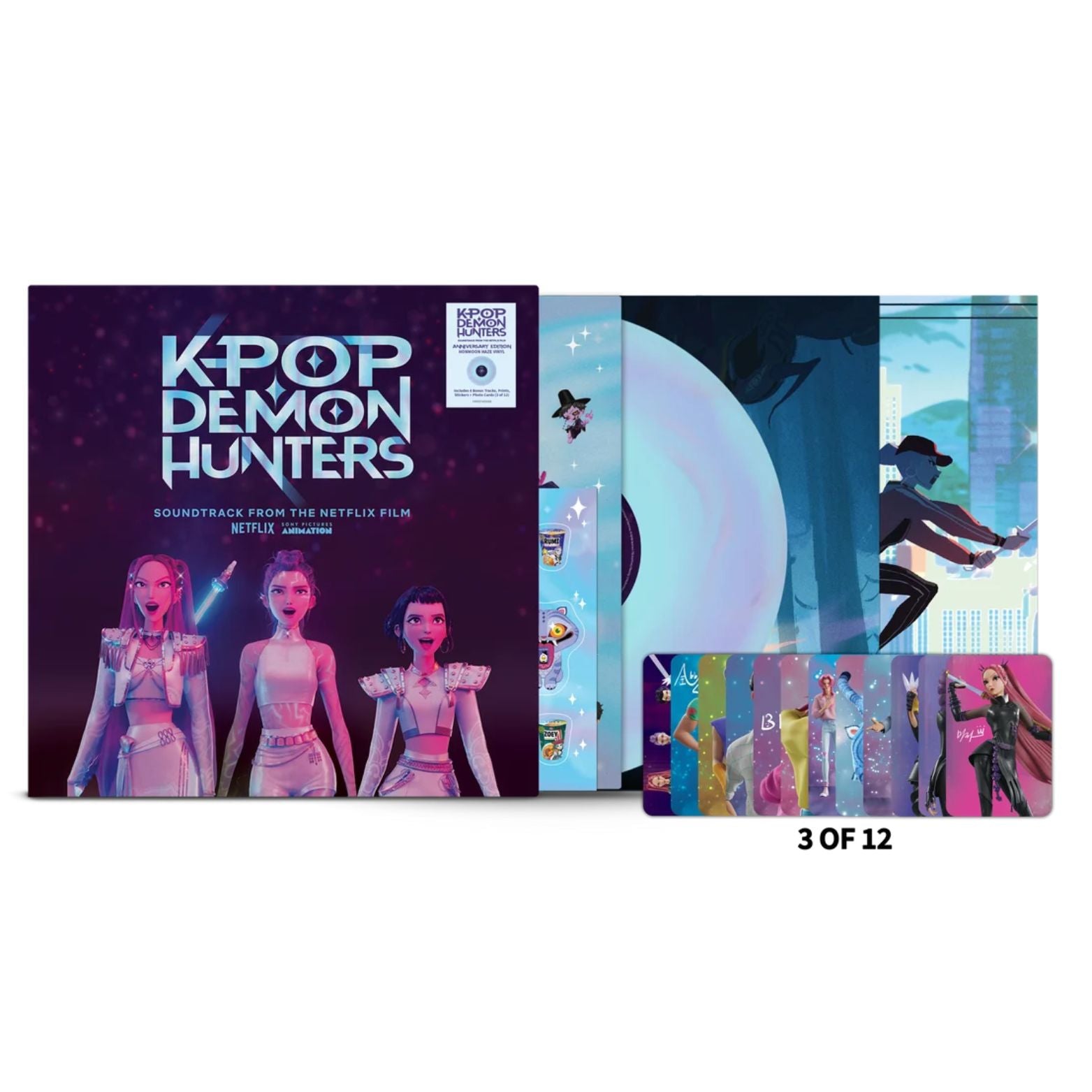VINYL K-POP DEMON HUNTERS SOUNDTRACK FROM THE NETFLIX FILM ANNIVERSARY EDITION HONMOON HAZE