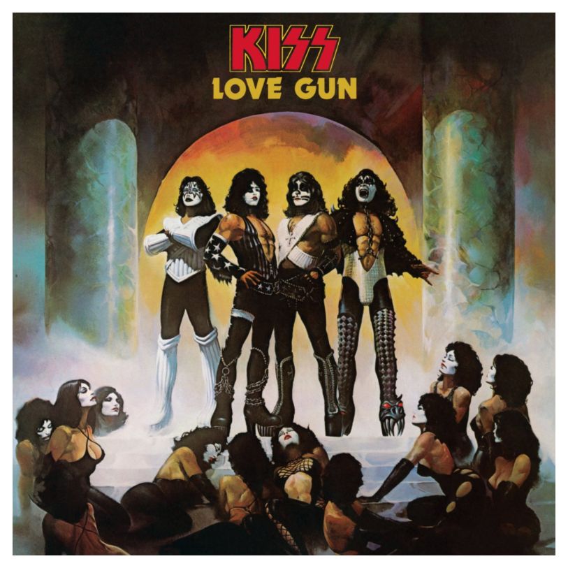 VINYL KISS LOVE GUN