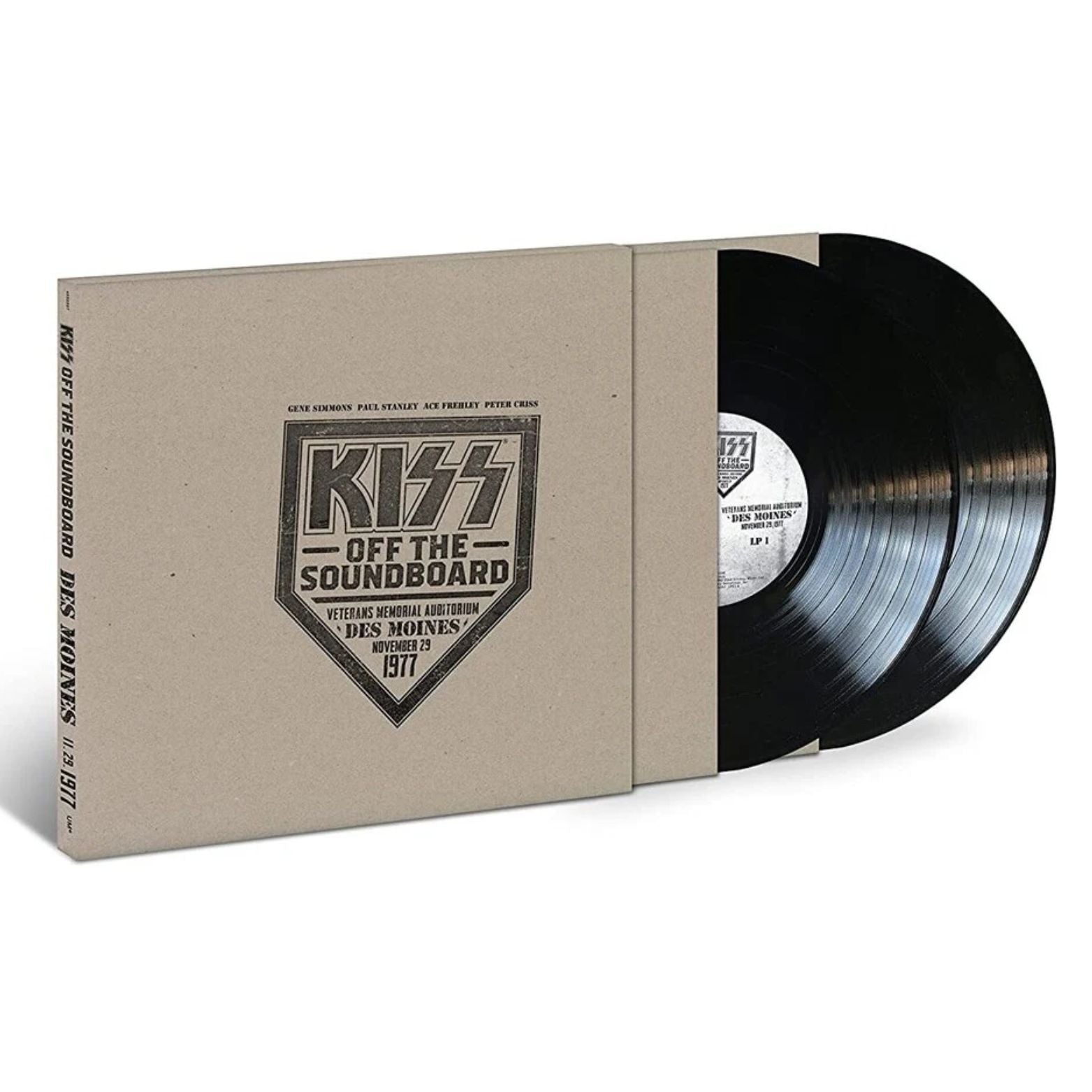 VINYL KISS OFF THE SOUNDBOARD 2LP