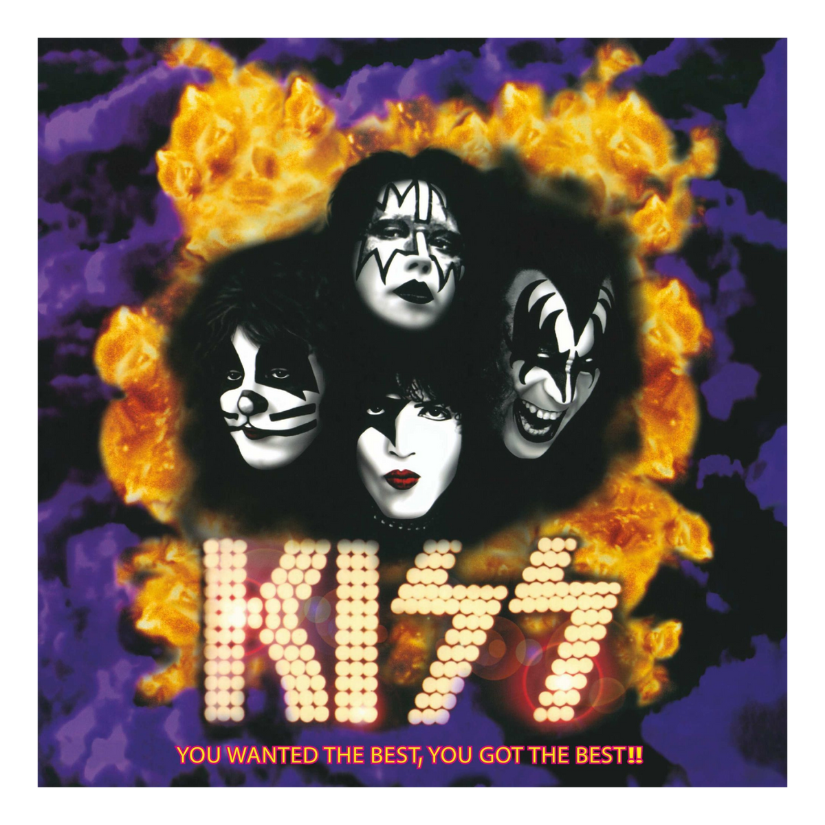 VINYL KISS YOU WANTED THE BEST, YOU GOT THE BEST 2LP