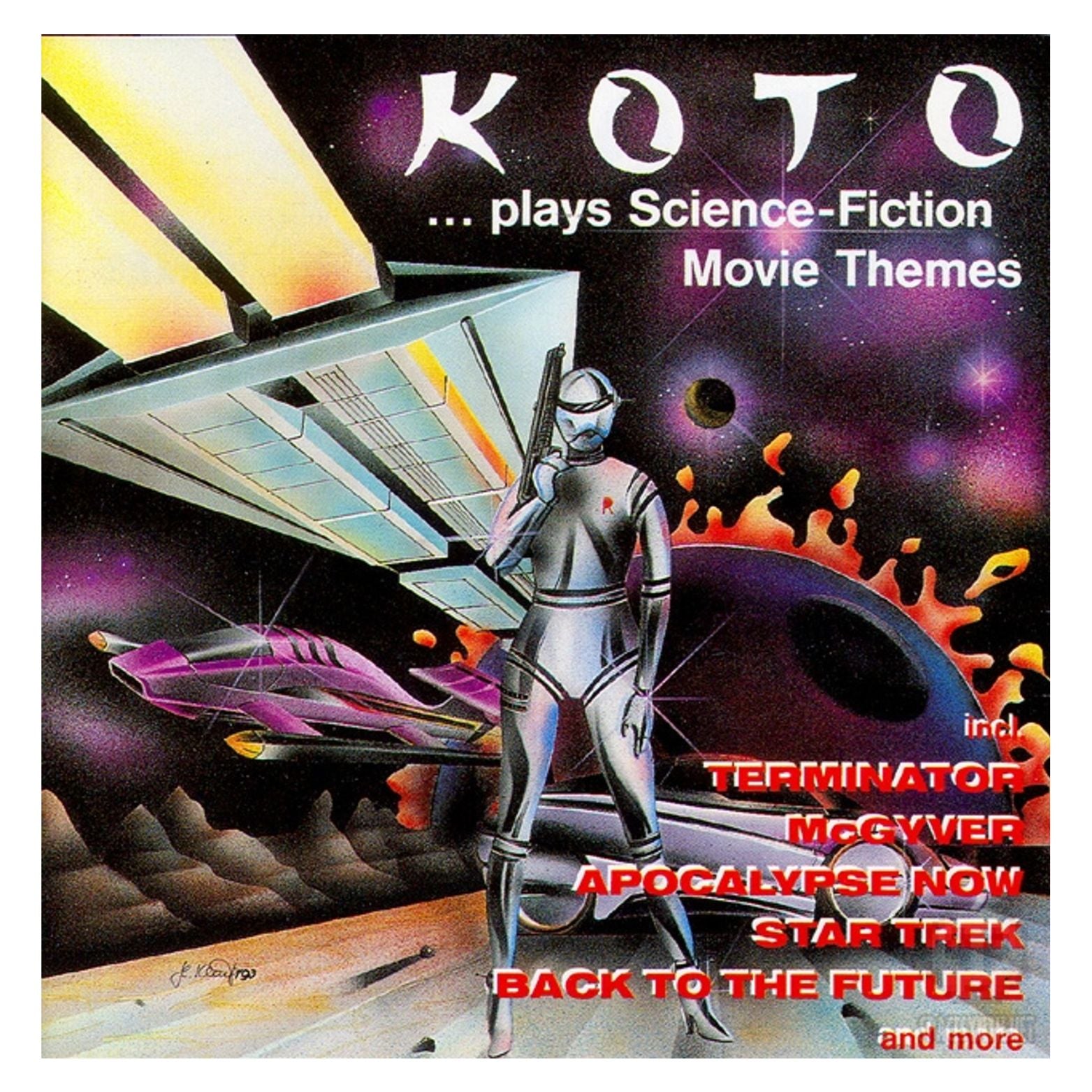 VINYL KOTO KOTO PLAYS SCIENCE-FICTION MOVIE THEMES