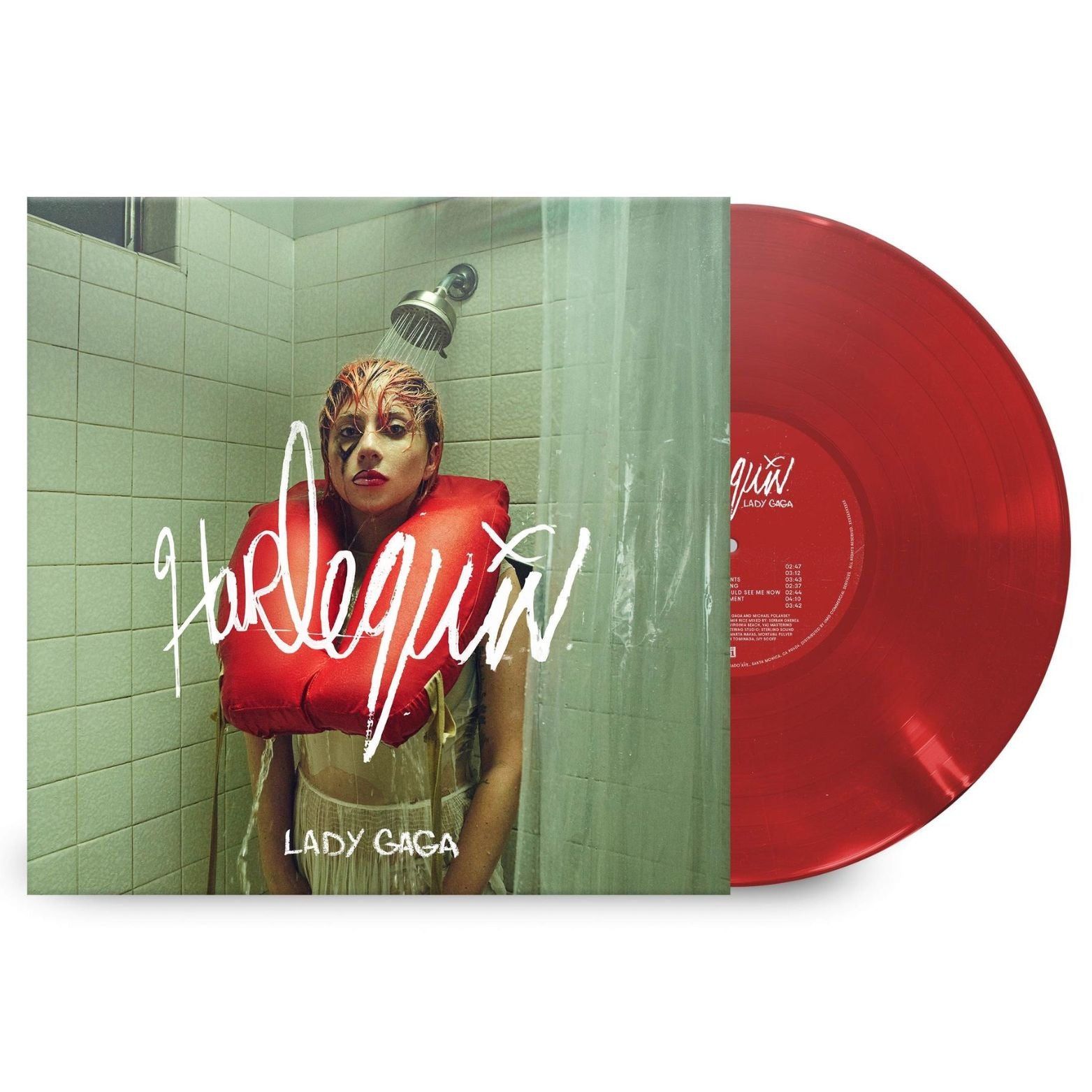 VINYL LADY GAGA HARLEQUIN RED VINYL
