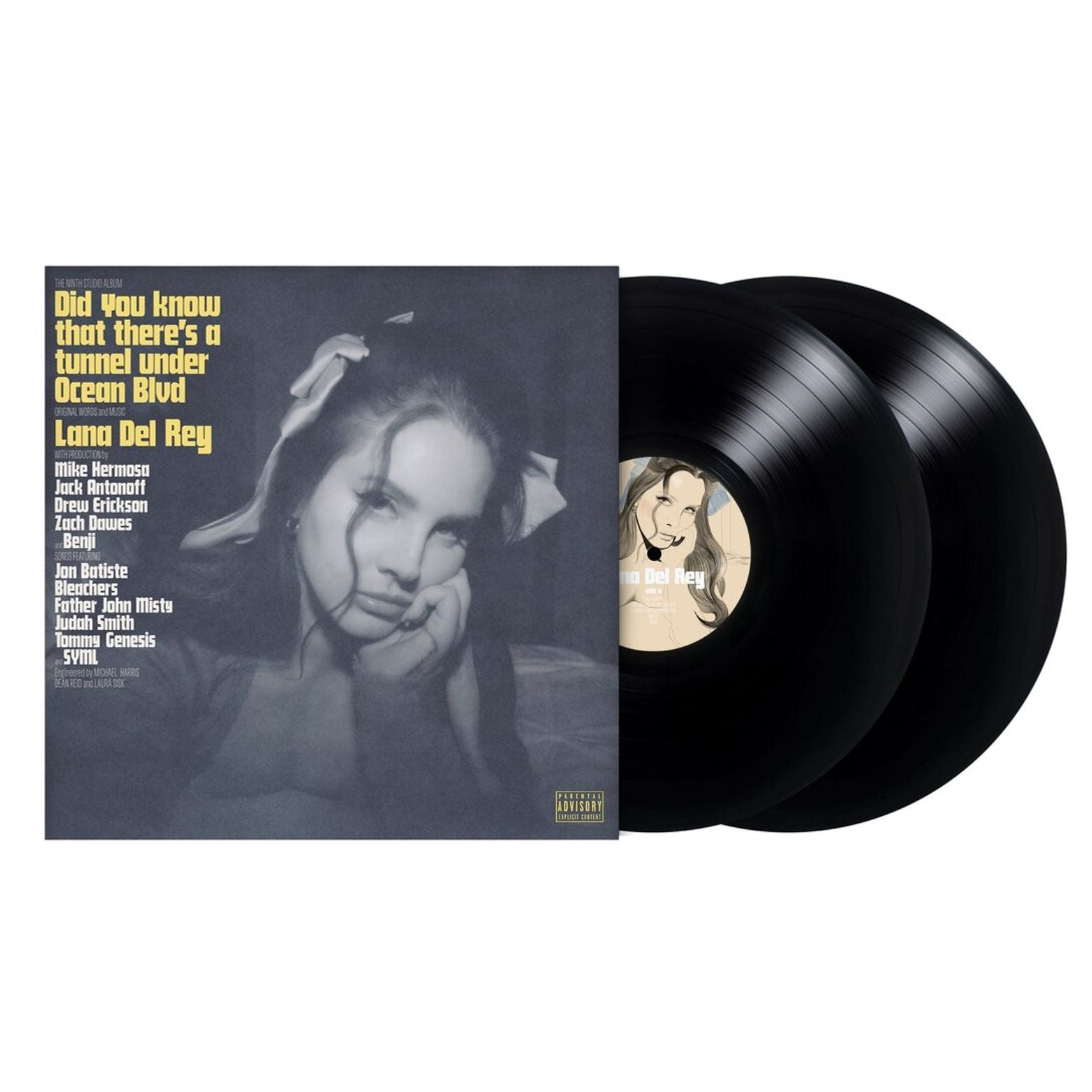 VINYL LANA DEL REY DID YOU KNOW THAT THERE'S A TUNNEL UNDER OCEAN 2LP