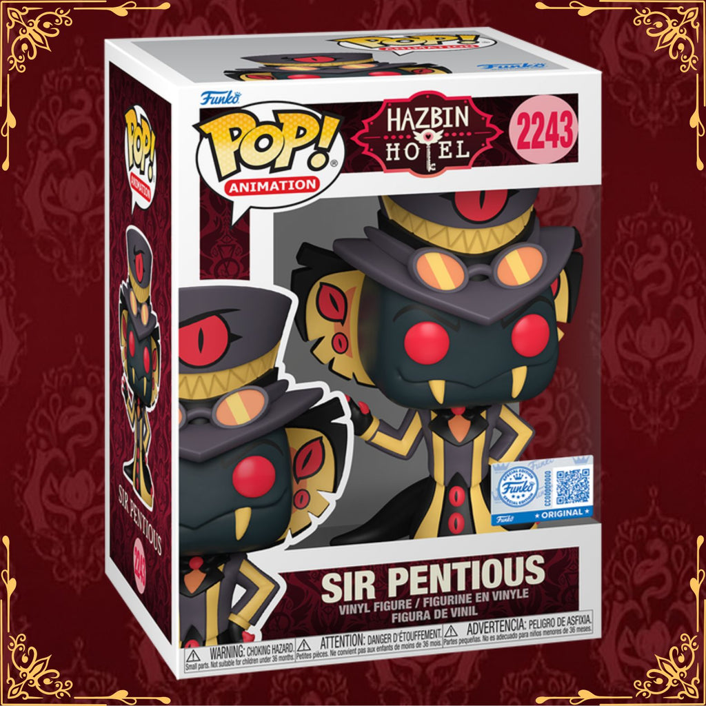 FUNKO POP! ANIMATION HAZBIN HOTEL SIR PENTIOUS FUNKO SPECIAL EDITION no2243
