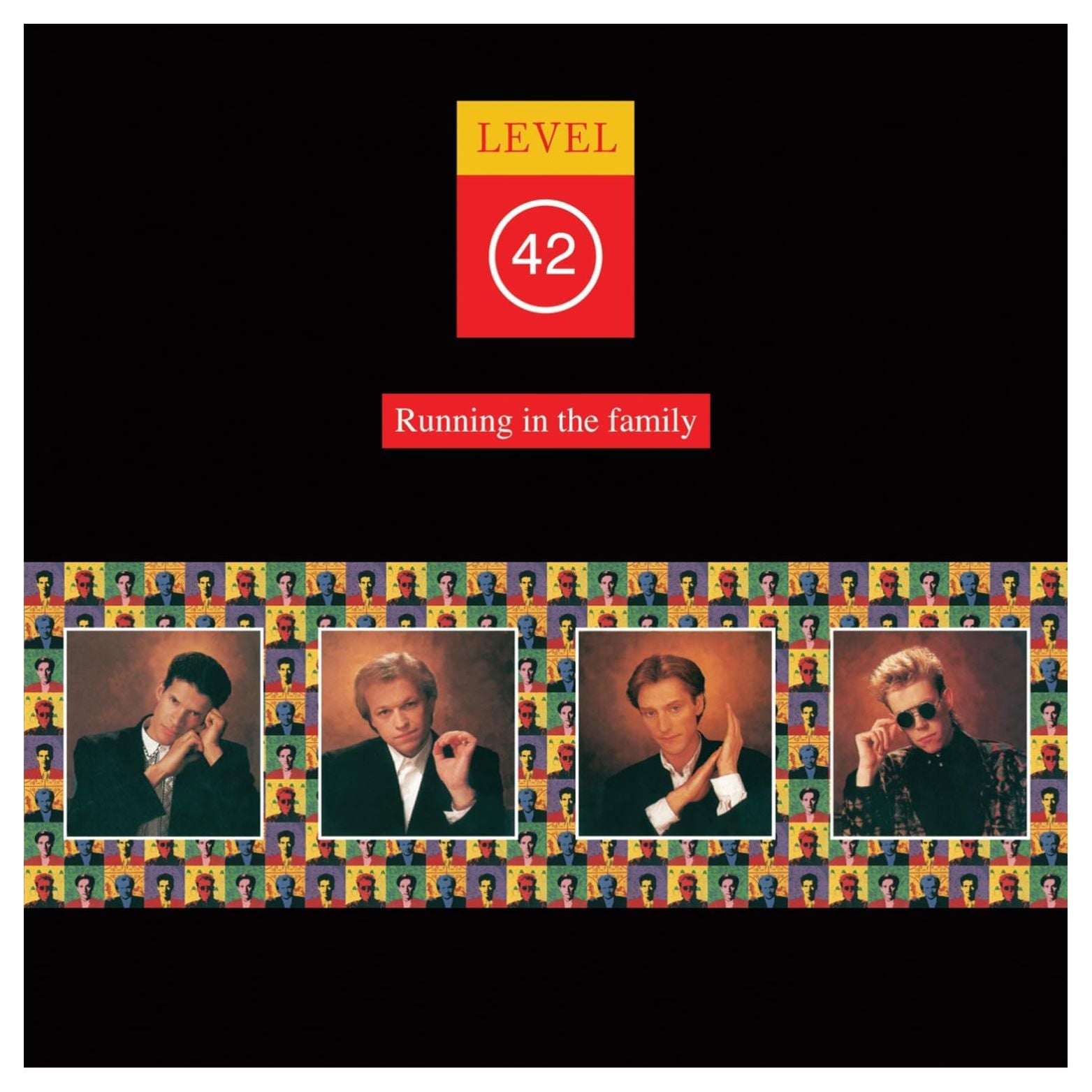 VINYL LEVEL 42 RUNNING IN THE FAMILY