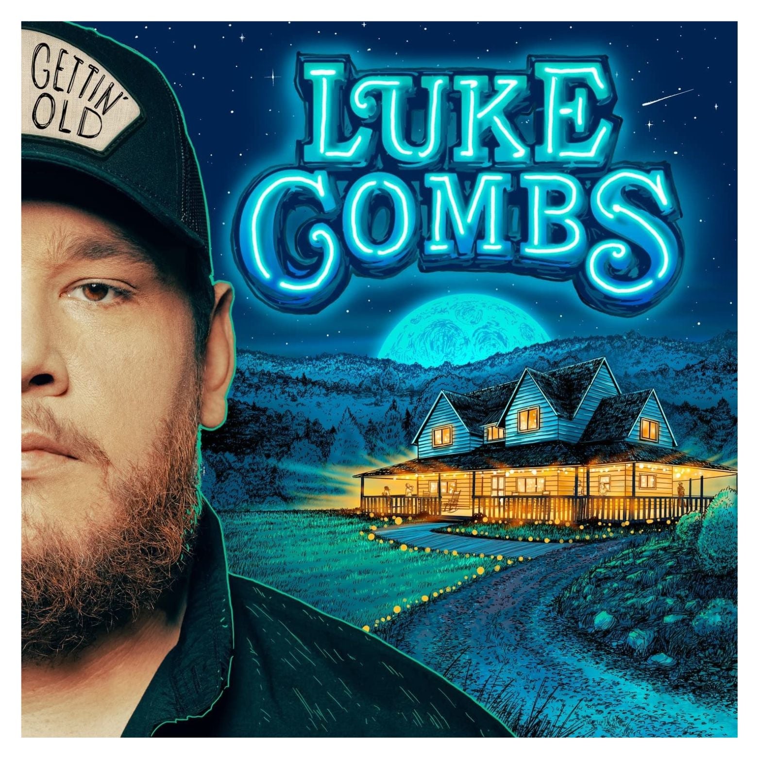 VINYL LUKE COMBS GETTIN' OLD 2LP